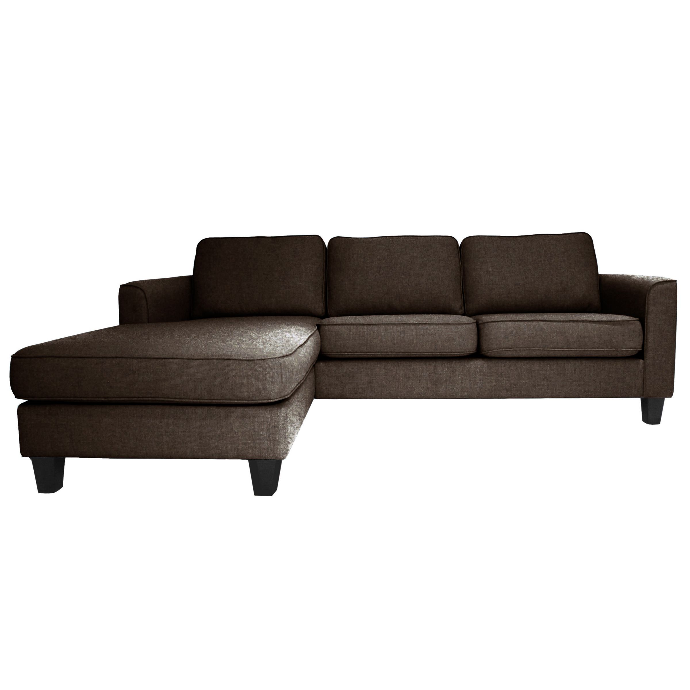 John Lewis Portia Corner Unit Left Facing Mocha
