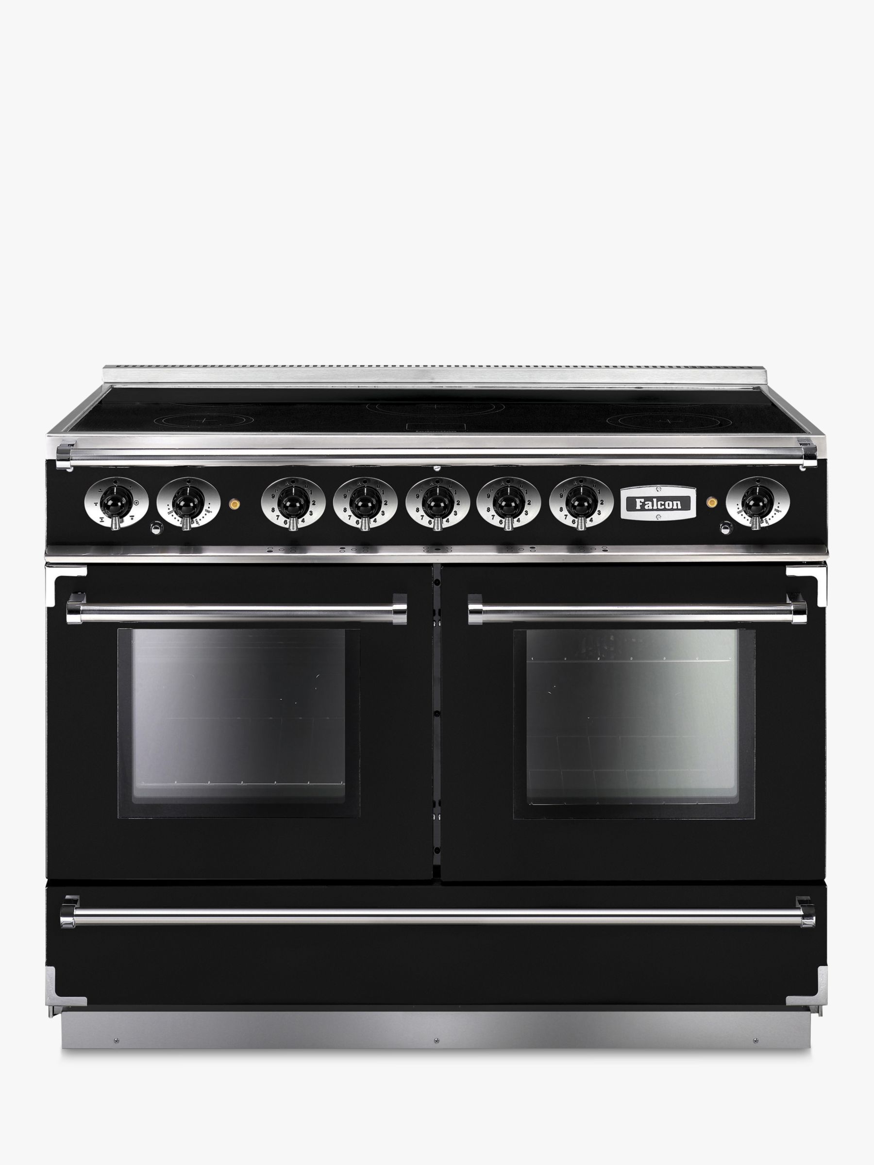 Falcon Continental 1092 EIBL/C-EU Induction Hob Range Cooker, Black at John Lewis