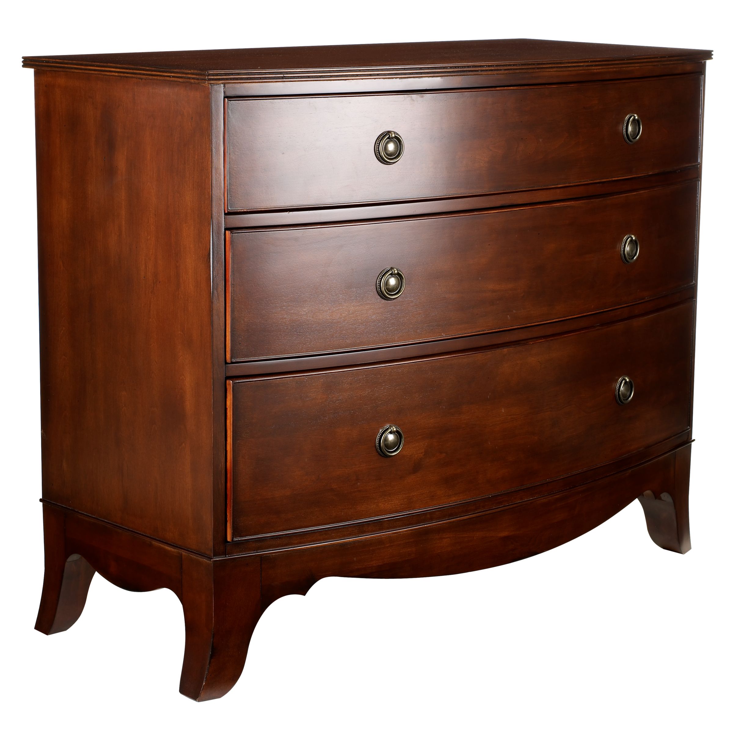 Georgian Low 3-Drawer Chest