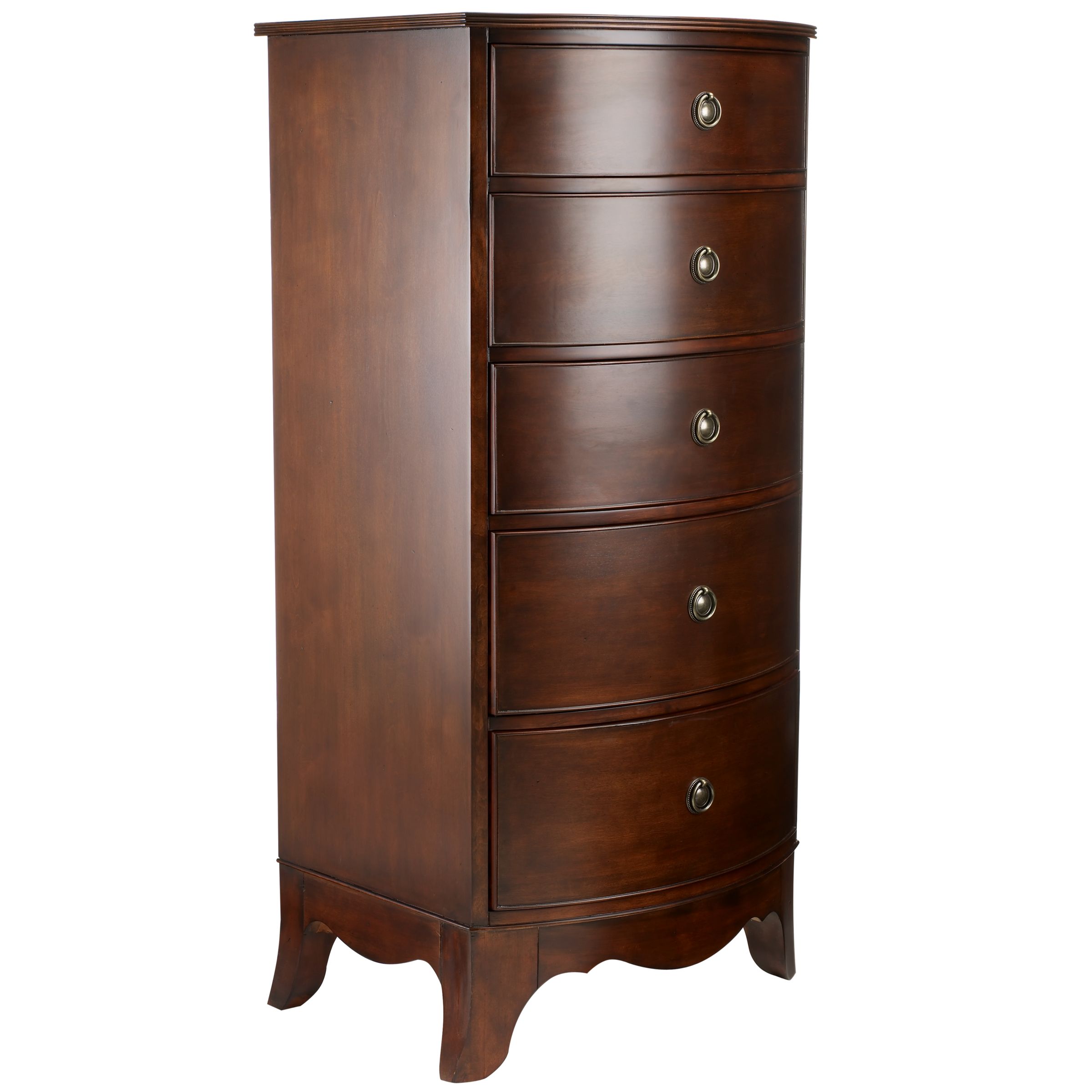 Georgian 5-Drawer Tall Chest