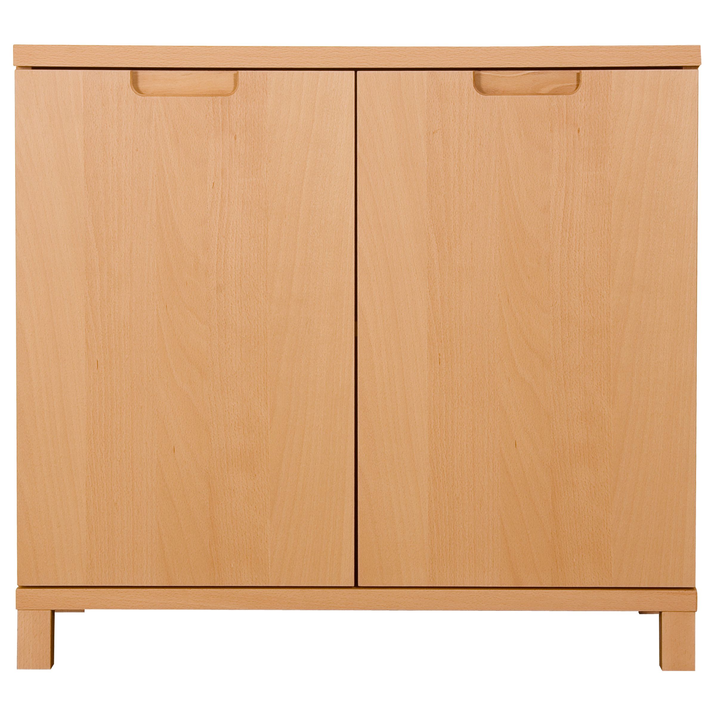 John Lewis Abacus Wide Cupboard Beech