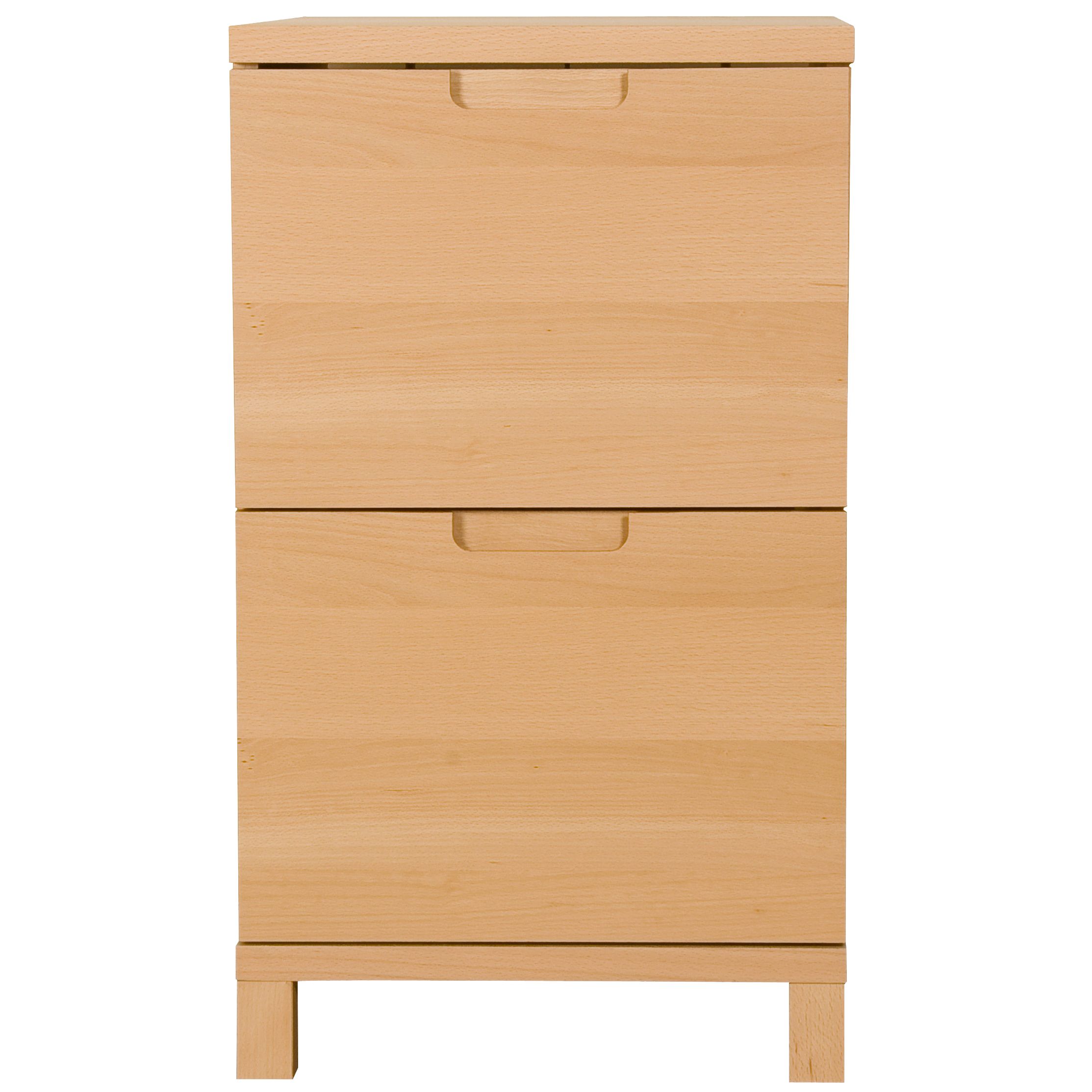 John Lewis Abacus Filing Cabinet, Large, Beech