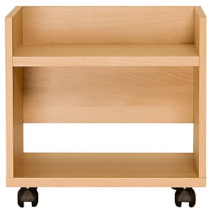 John Lewis Abacus Printer Trolley, Beech at John Lewis