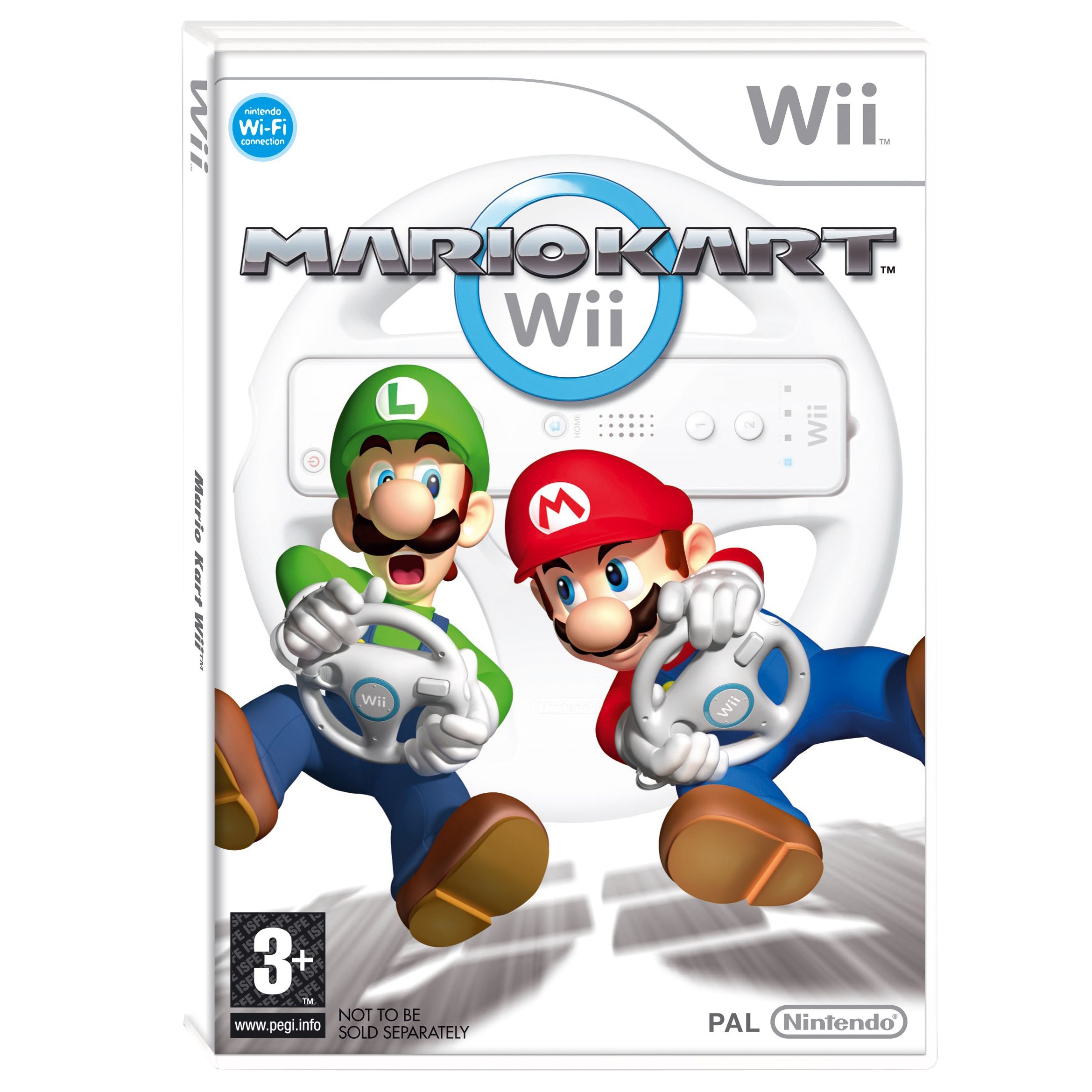 Mario Kart Wii with Wii Wheel