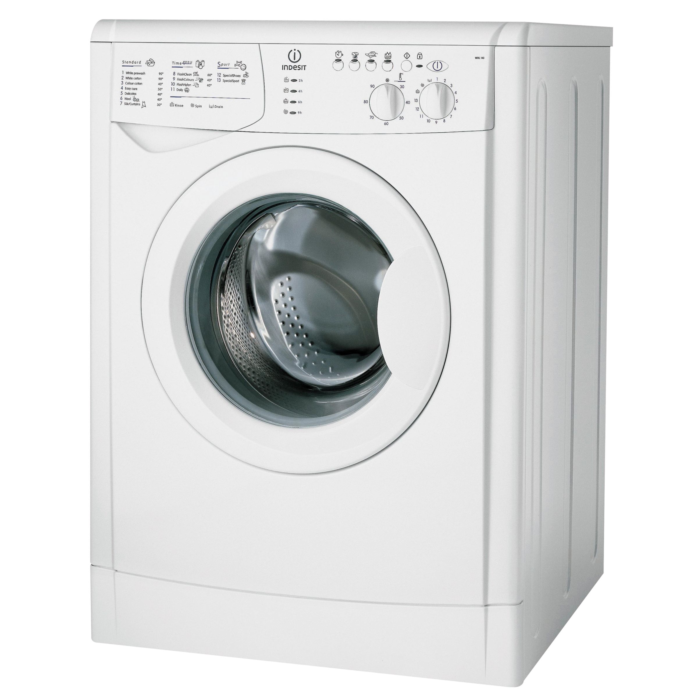 Indesit WIXL143 Washing Machine, White