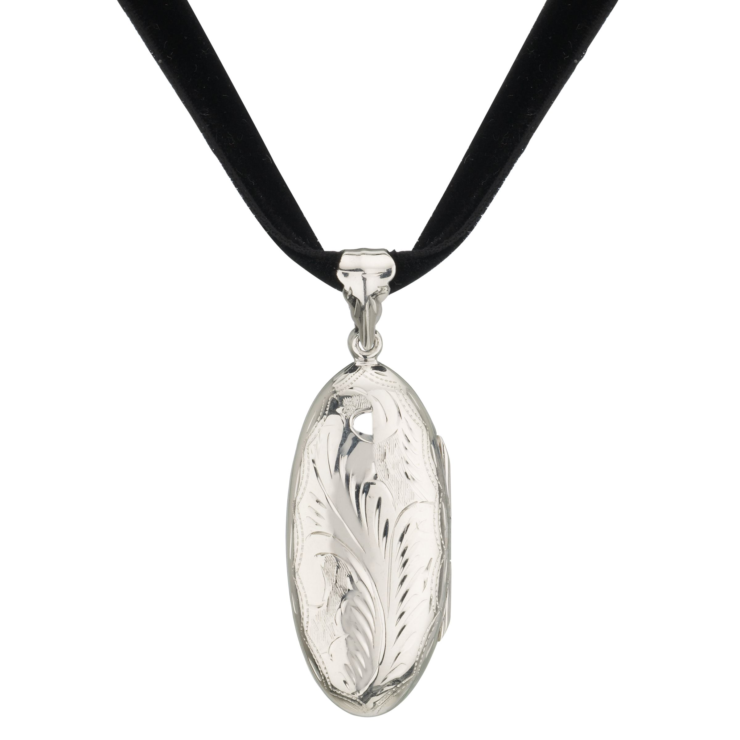 Martick Jewellery Martick Sterling Silver Locket Pendant, MJ1440