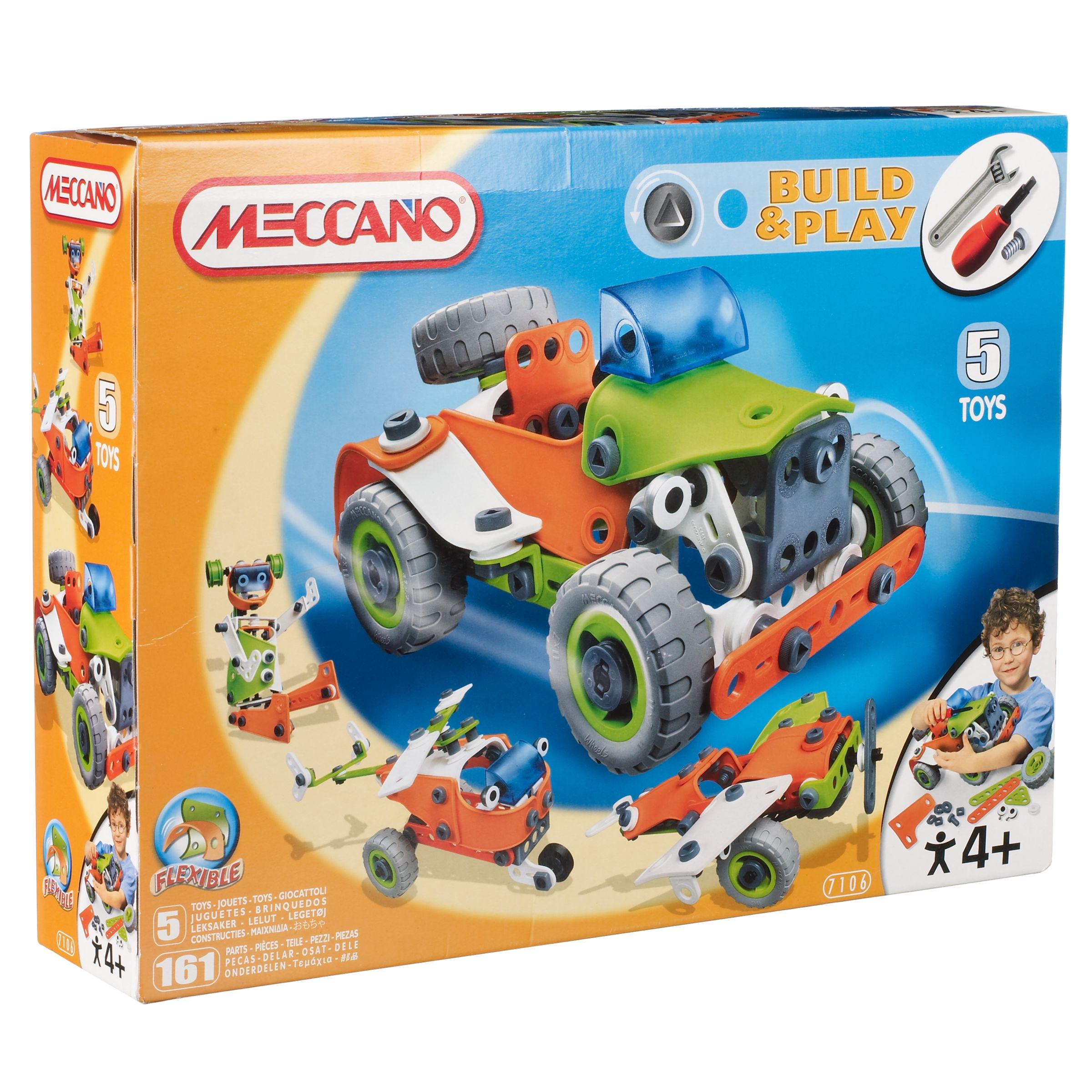buy Meccano Build & Play Funky Car meccano toys & games