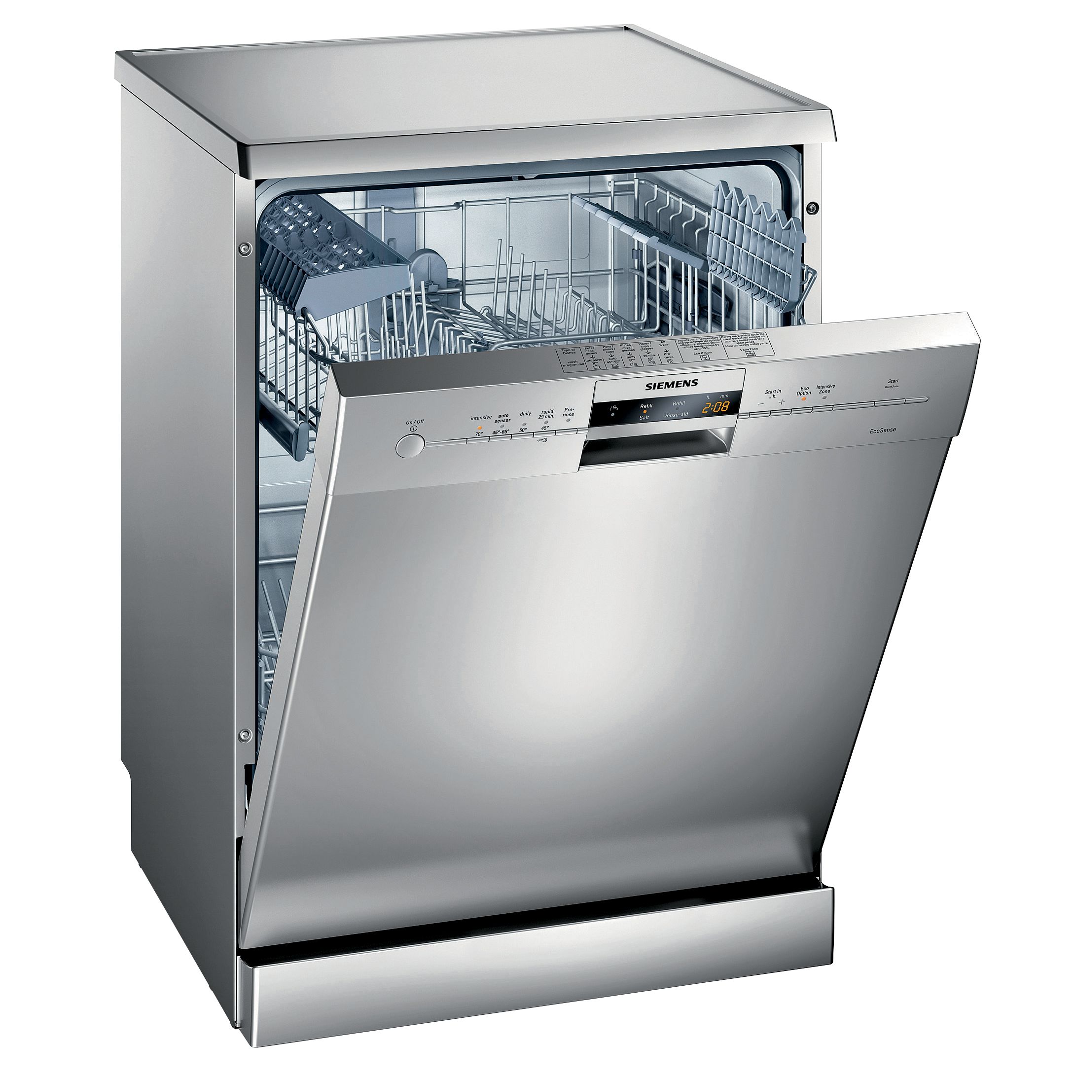 Siemens SN25M830GB Dishwasher Stainless Steel