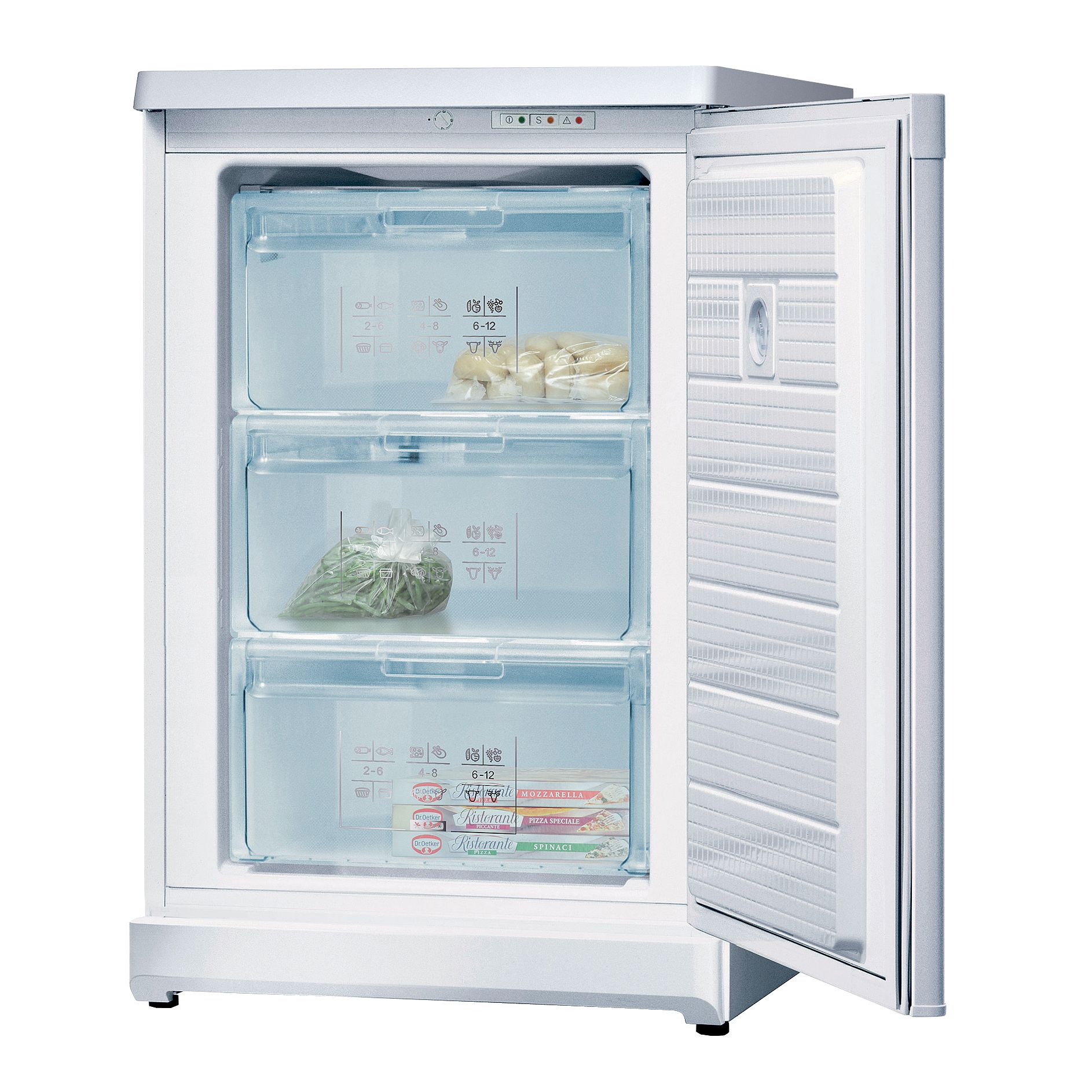 Bosch Classix GSD11V22 Freezer, White at John Lewis