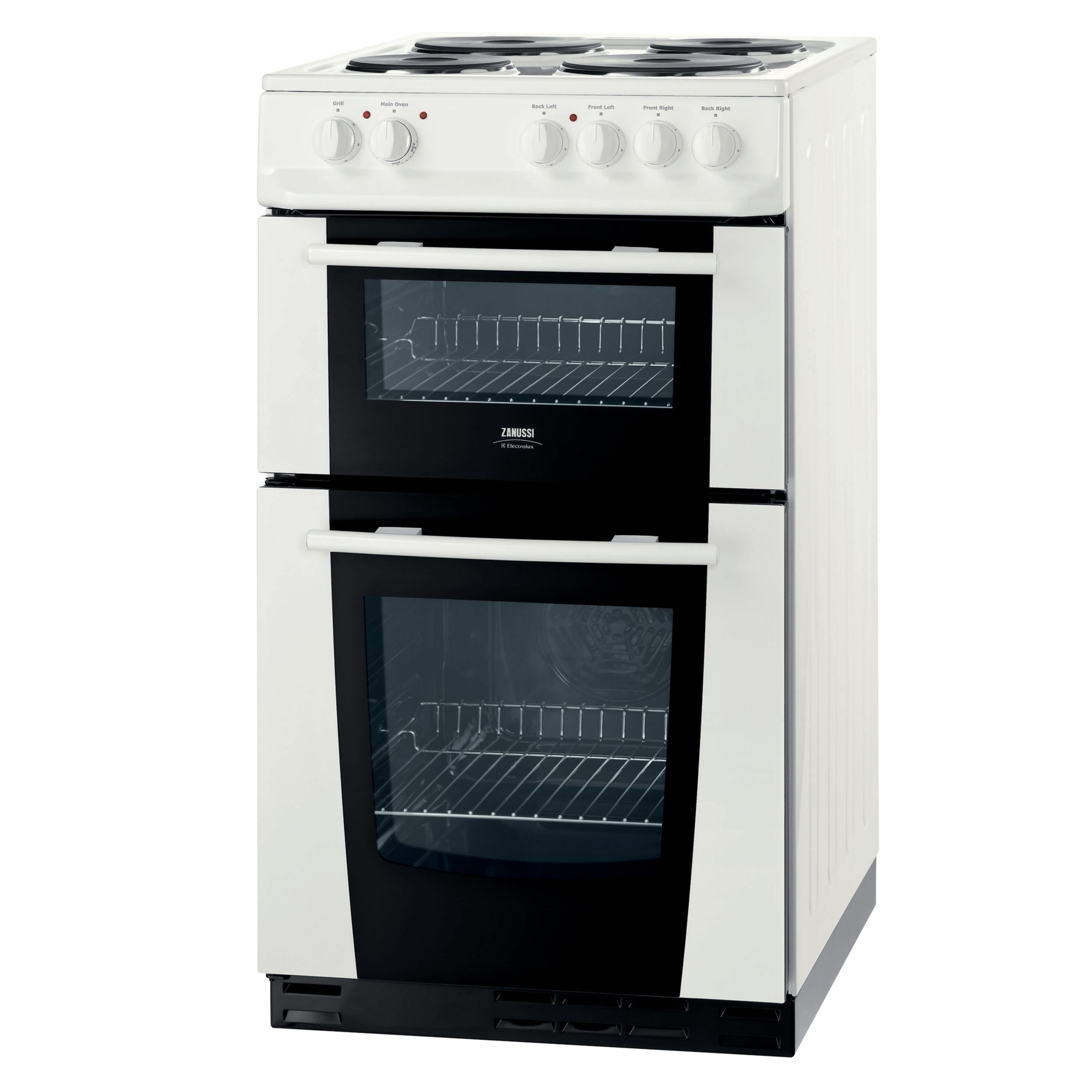 Click here for more information and to purchase - Zanussi ZKS5010W1 Electric Cooker, White