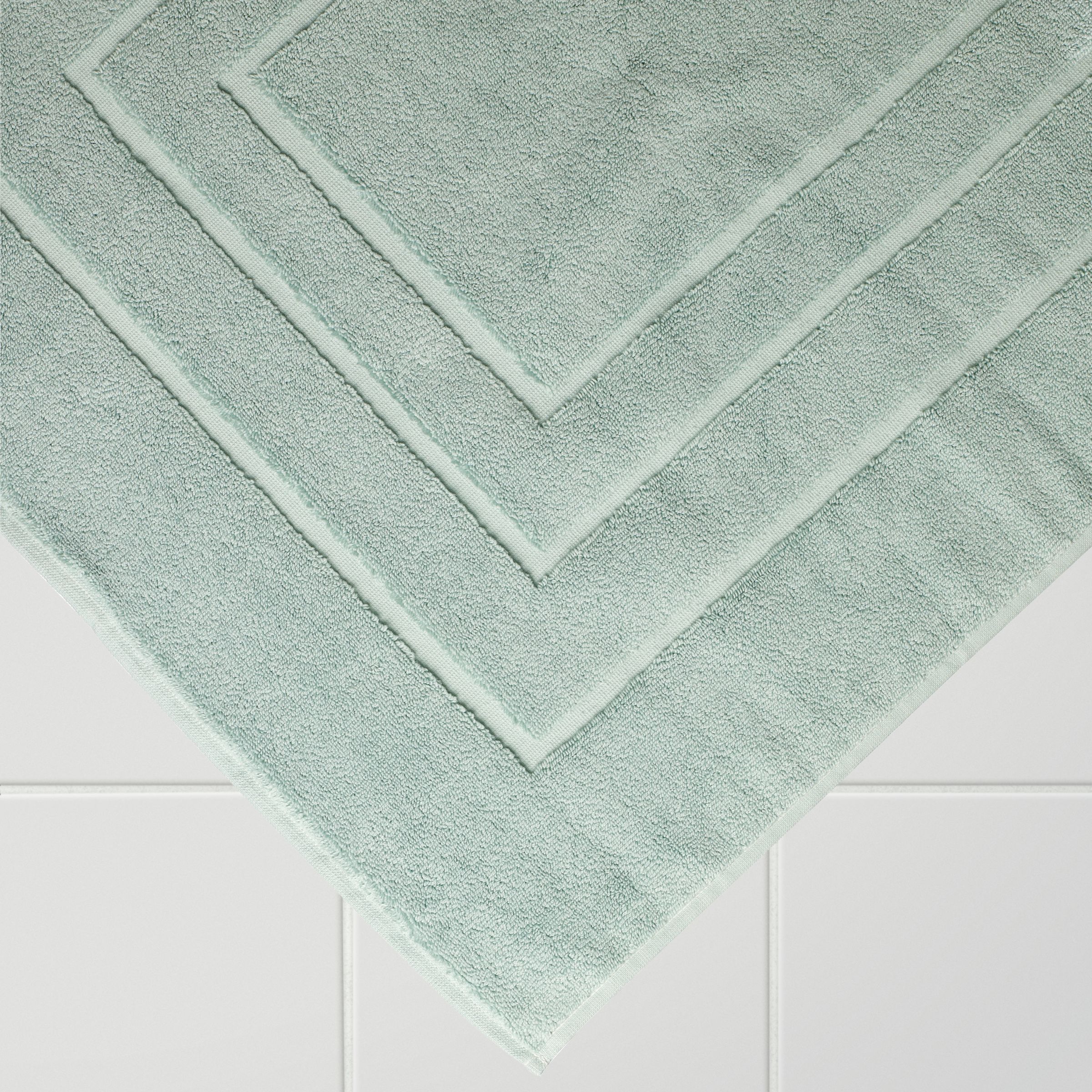 John Lewis Pima Bath Mat Jade