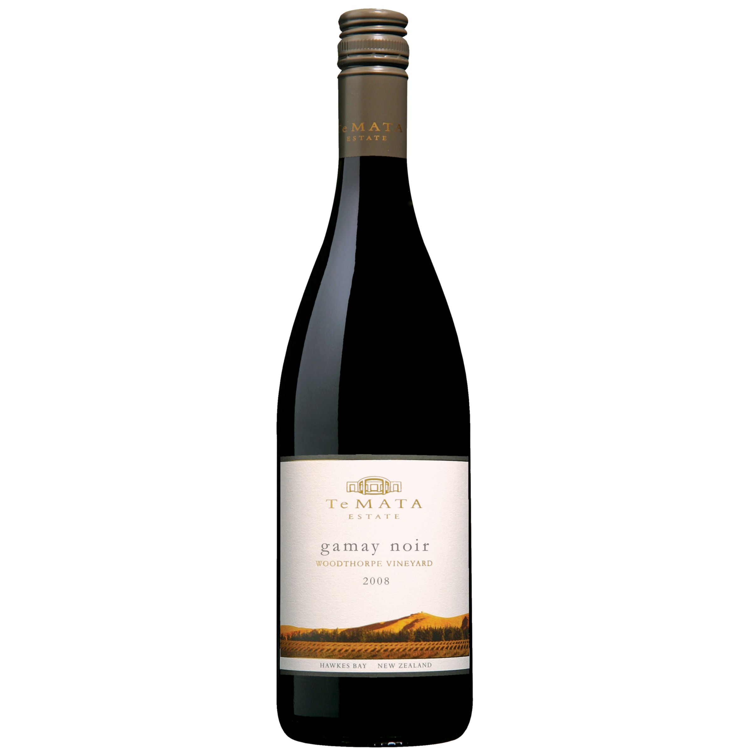 Te Mata Estate Woodthorpe Gamay 2008 Hawkes Bay, New Zealand
