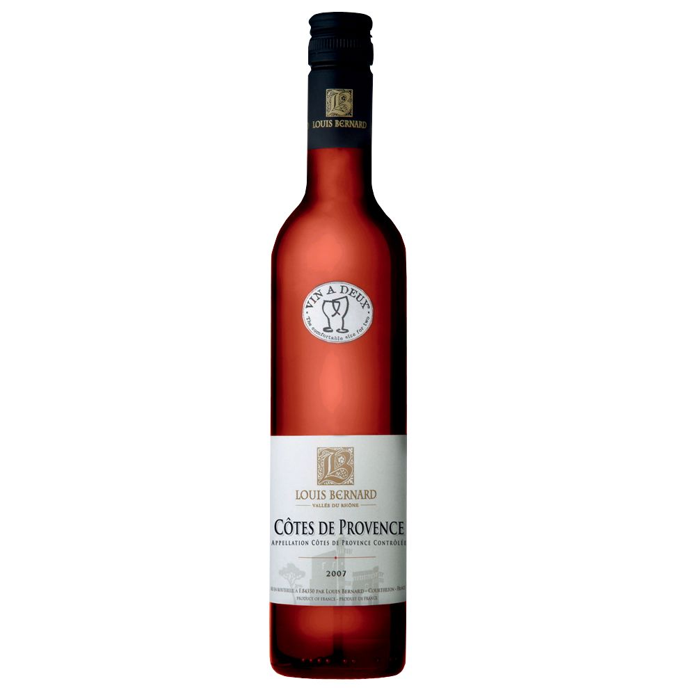 Louis Bernard Rosé, Vin à Deux 2007 Côtes de Provence, South of France, 50cl