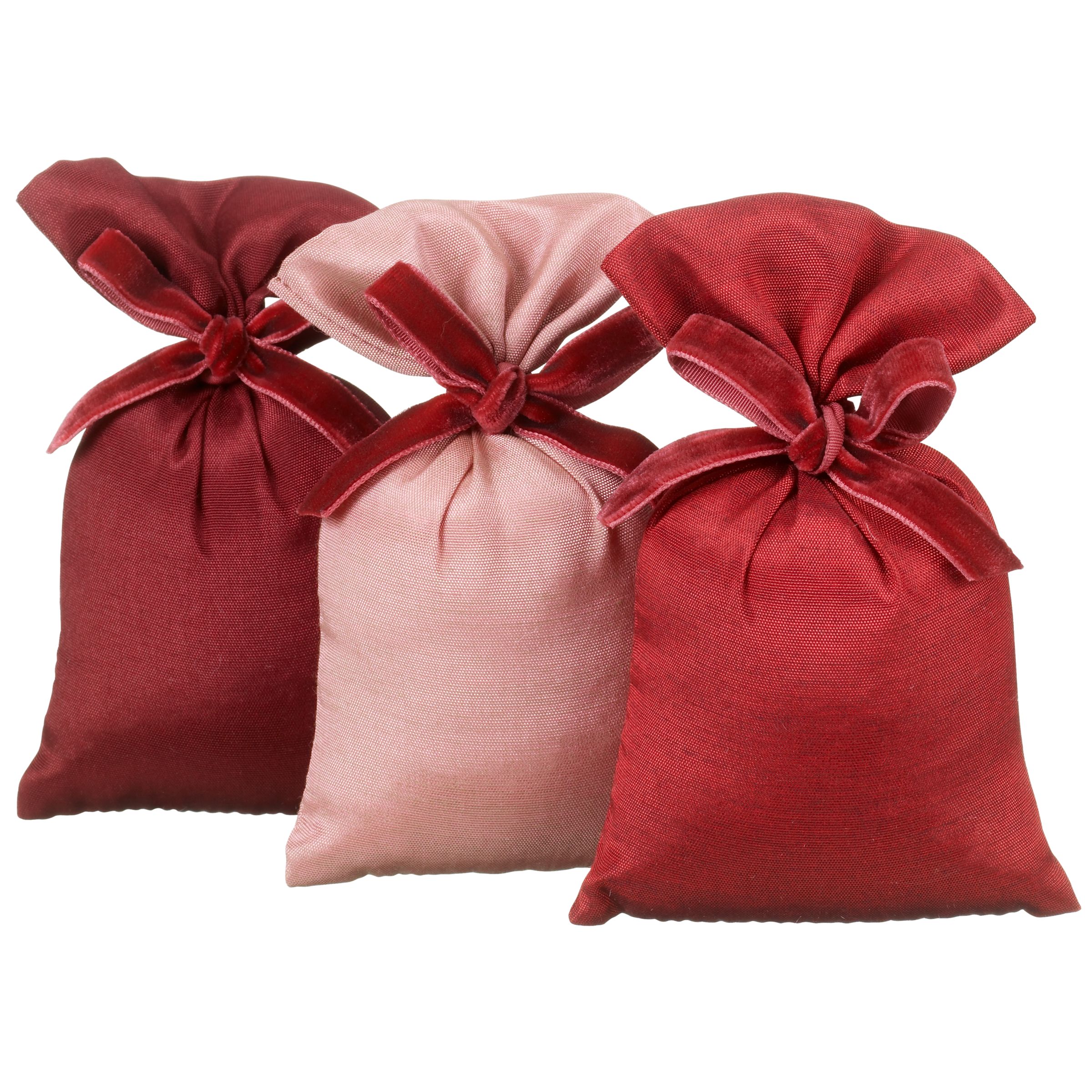 John Lewis Winter Spice Fragranced Sachets Red Set of 3