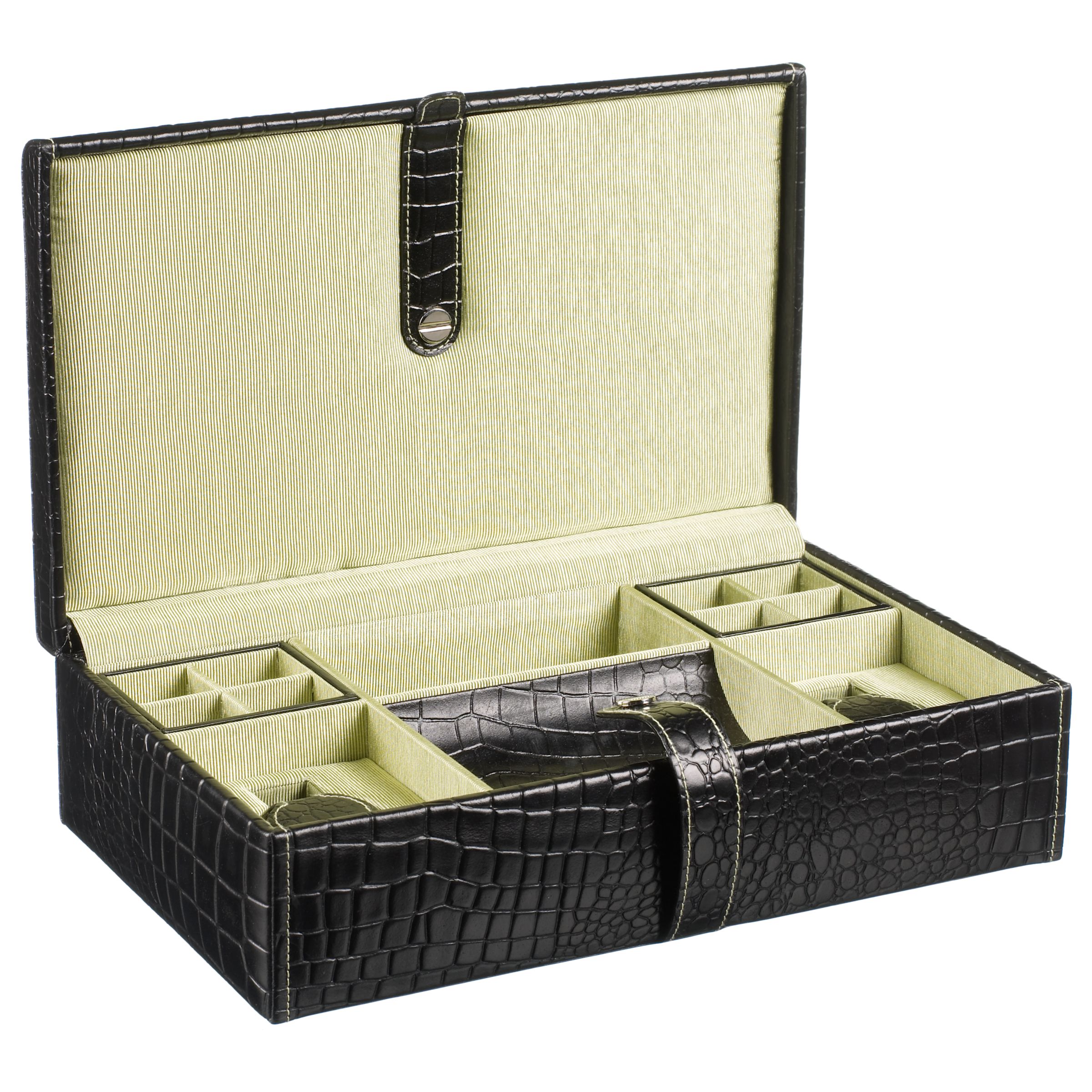 John Lewis Roma Valet Box Black
