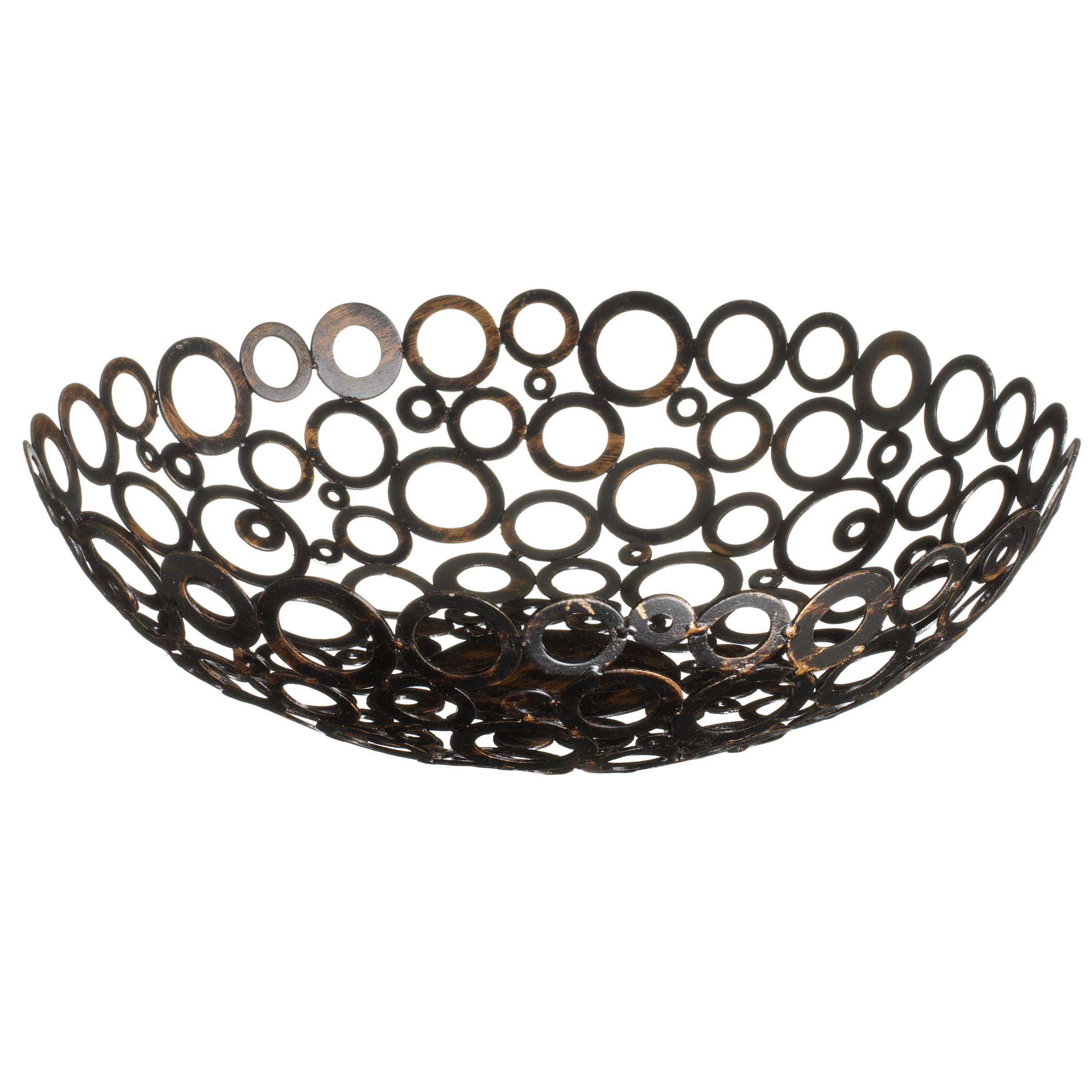 Bronze Circles Bowl Bronze Circles Bowl