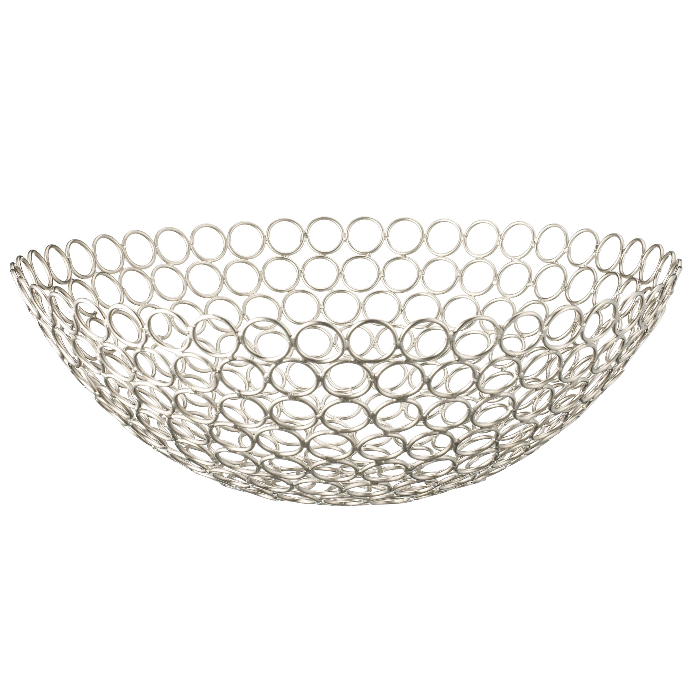 Silver Circles Bowl