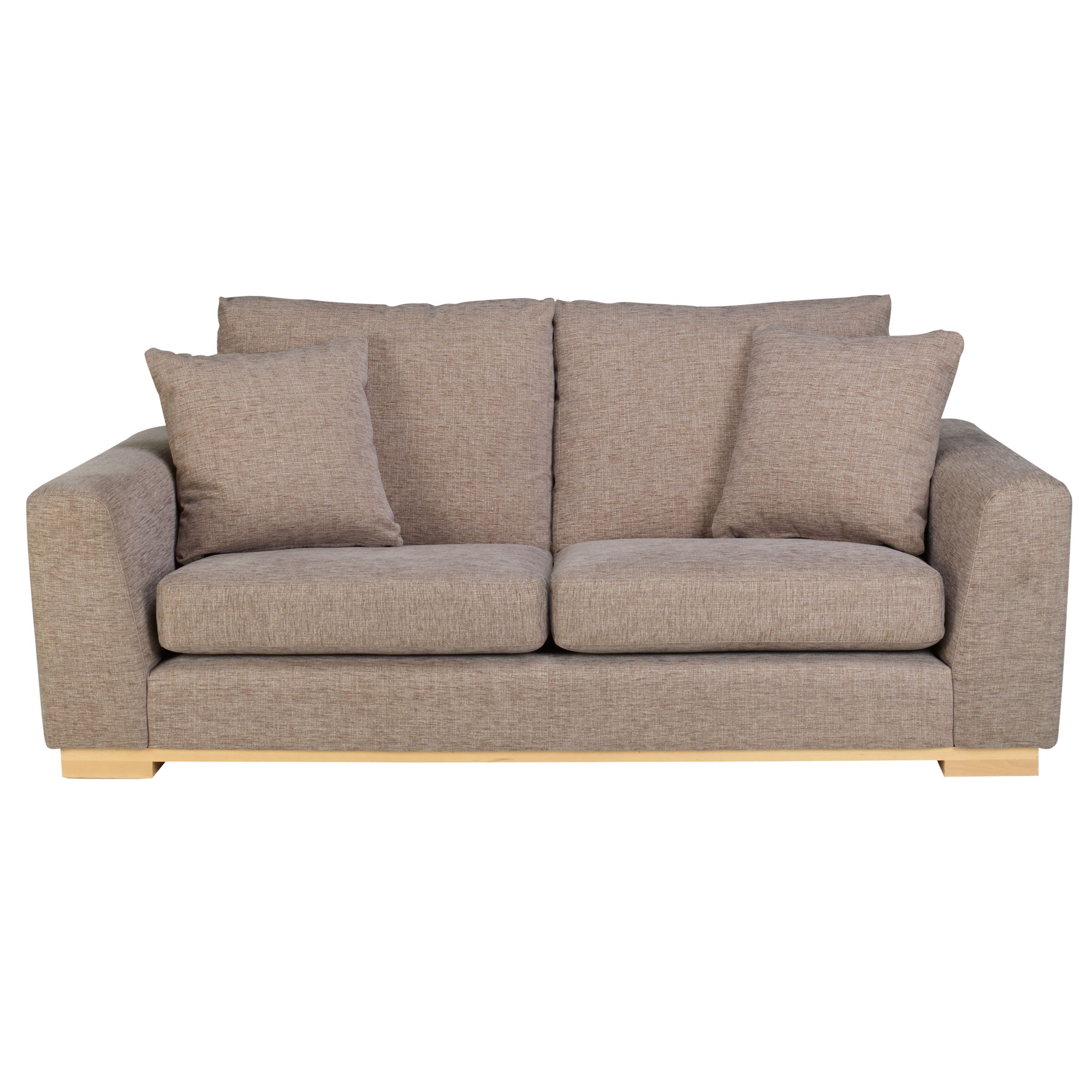 John Lewis Digby Large Sofa, Rouen Clay