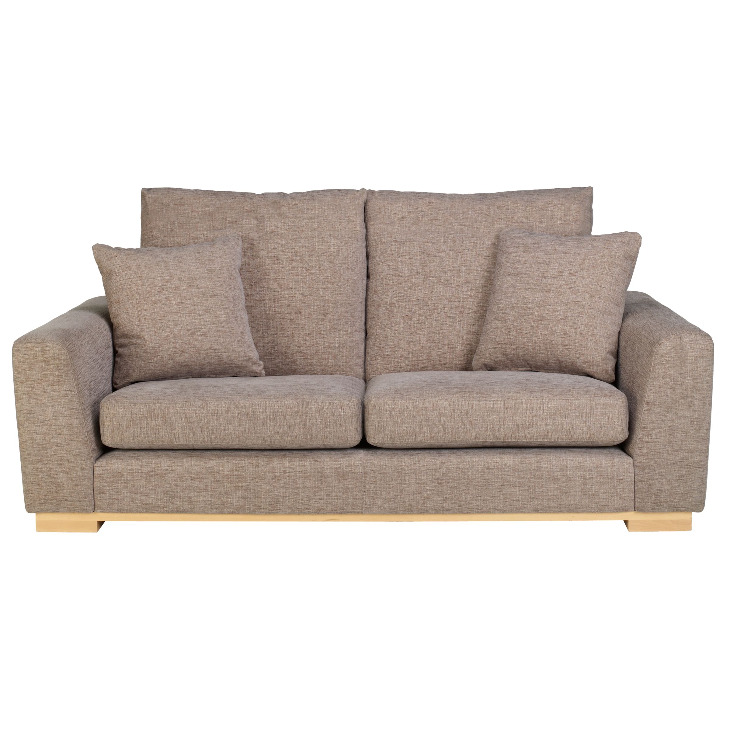 John Lewis Digby Medium Sofa, Rouen Clay at John Lewis