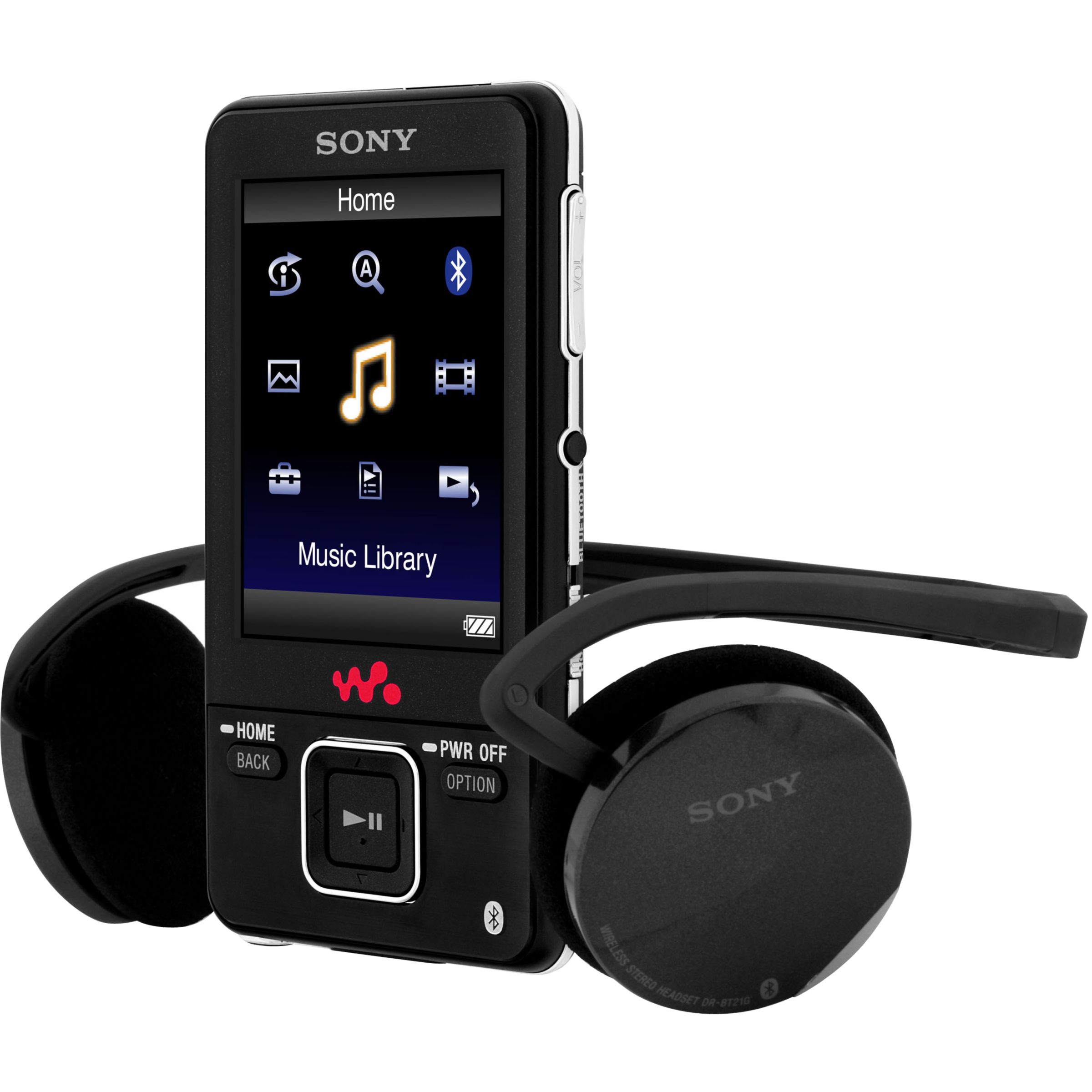Sony Wireless Walkman NWZA828KB, Black, 8GB