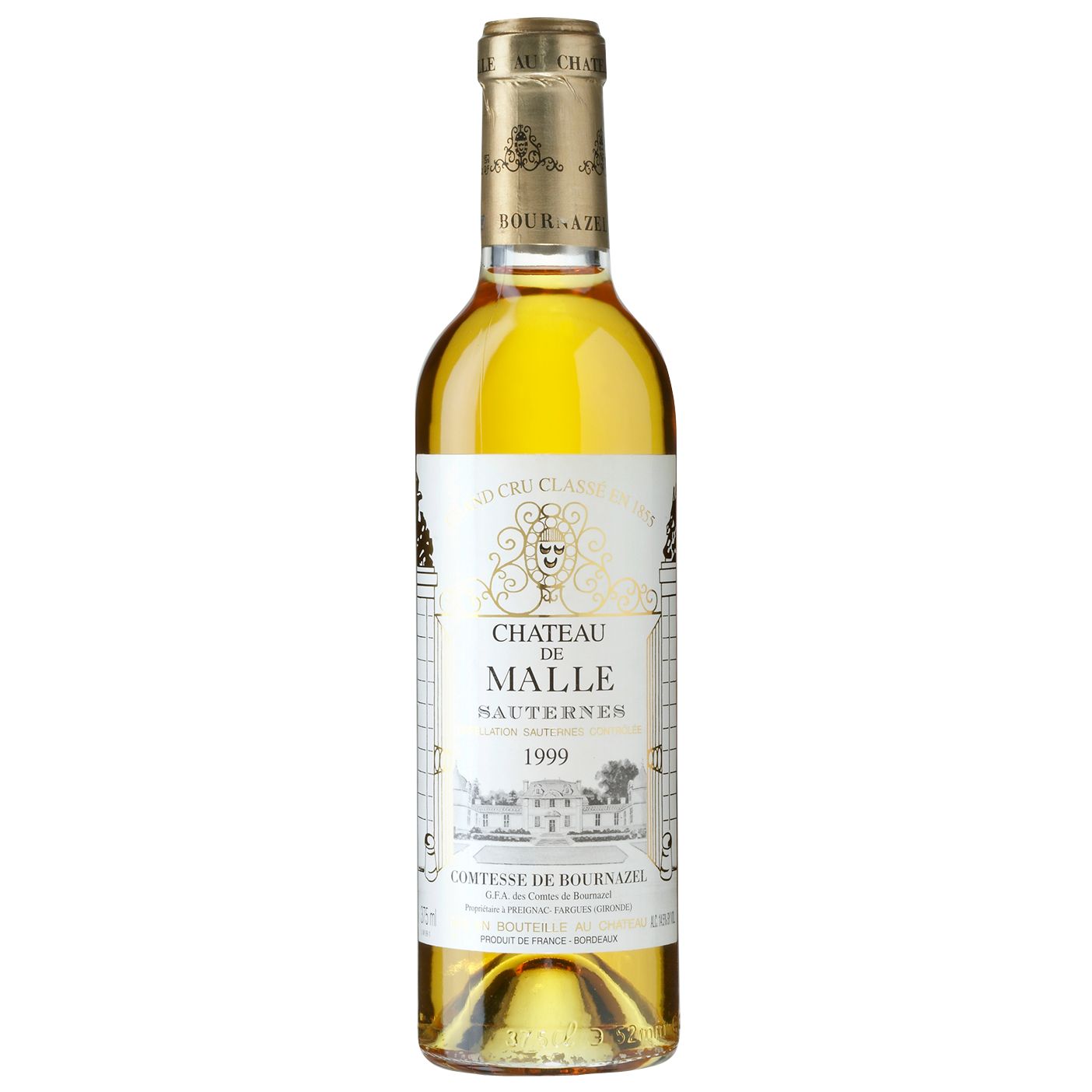 Château de Malle 1999 2ème Cru Sauternes, Bordeaux, France (sweet), 37.5cl