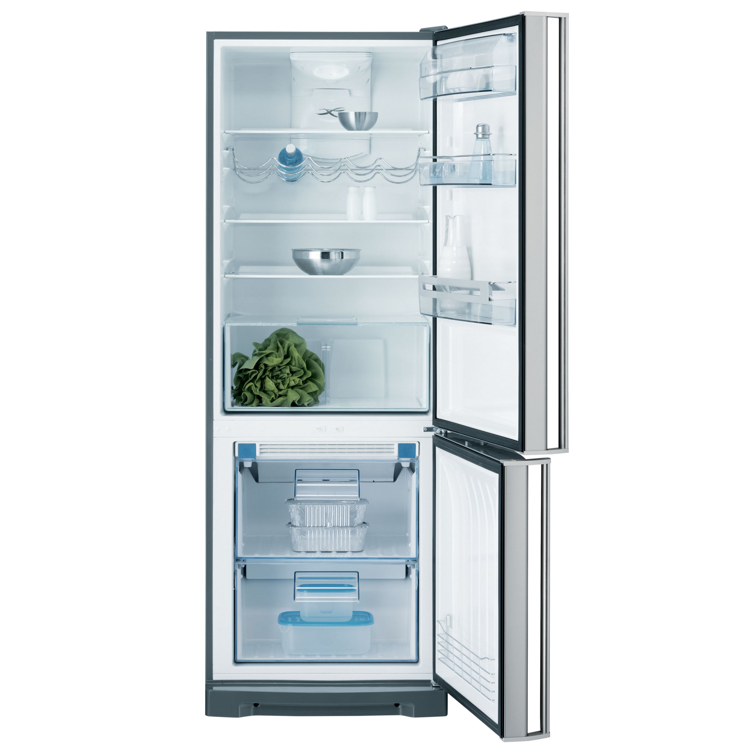 AEG S75438KG Fridge Freezer Stainless Steel