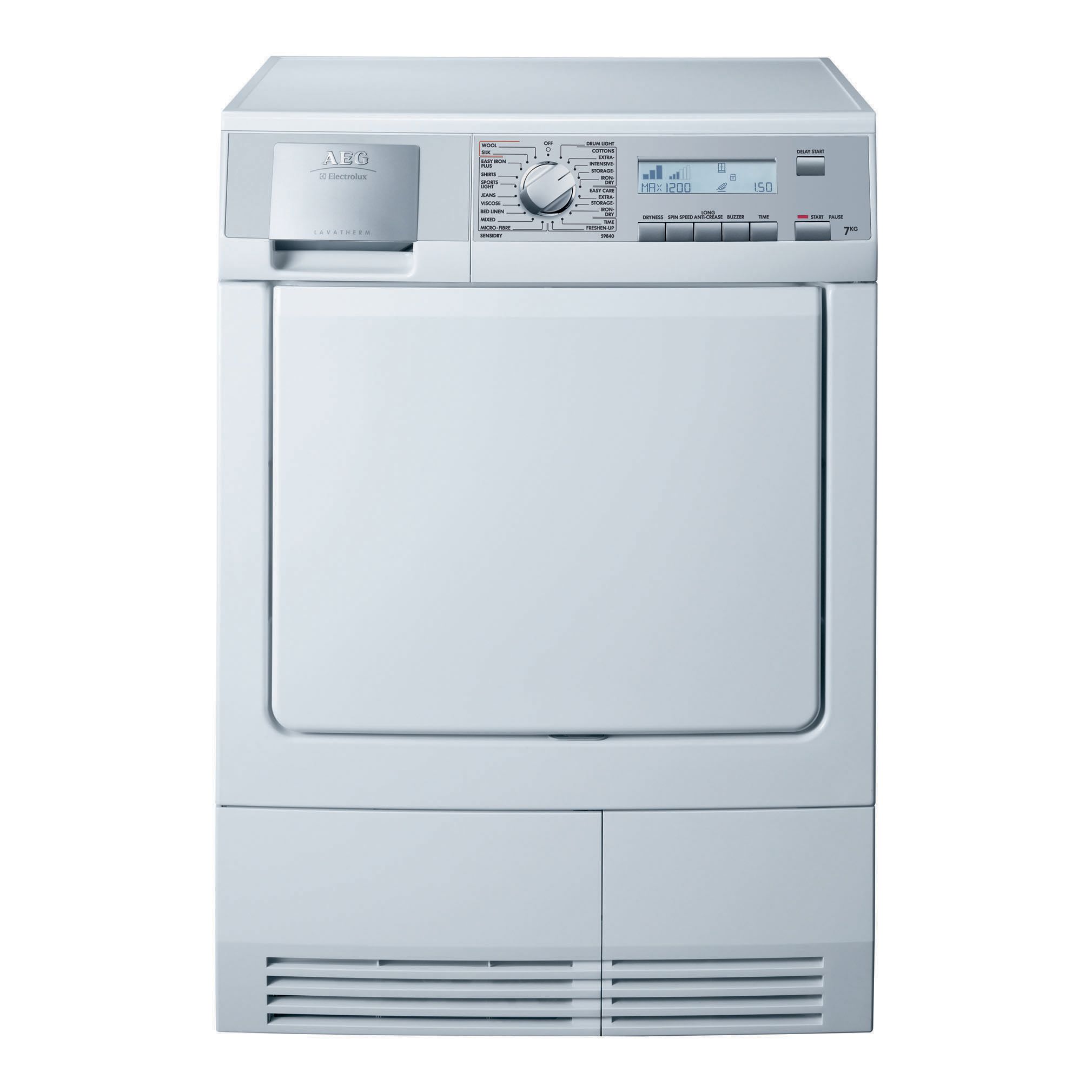 AEG T59840 Condenser Tumble Dryer White