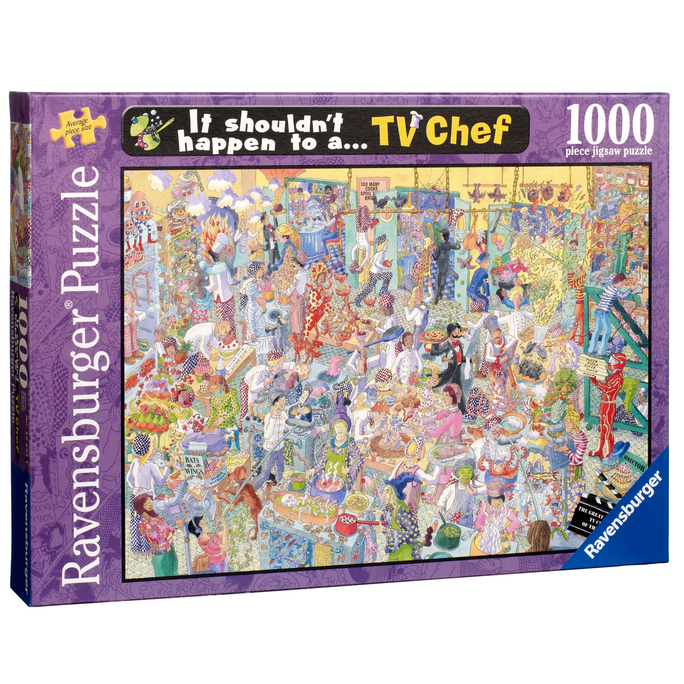 Ravensburger It Shouldn't Happen To a TV Chef Jigsaw Puzzle