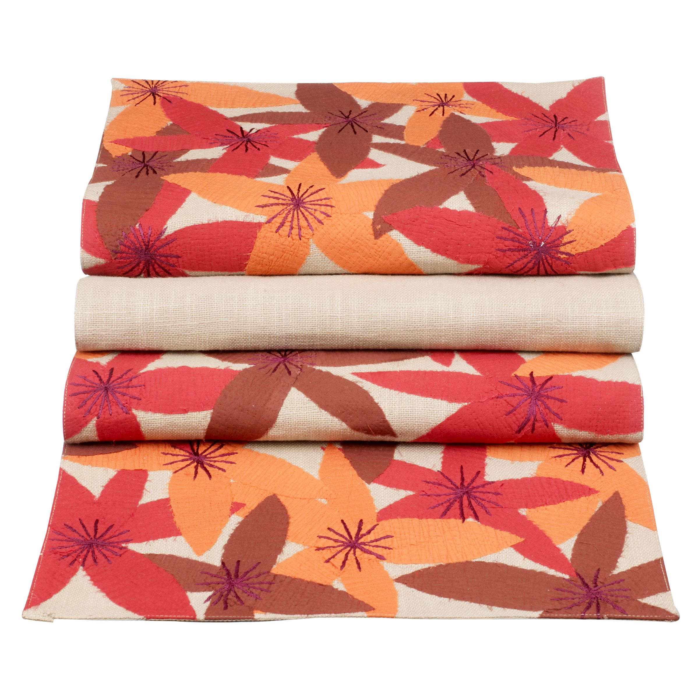 John Lewis Clematis Runner Natural Orange