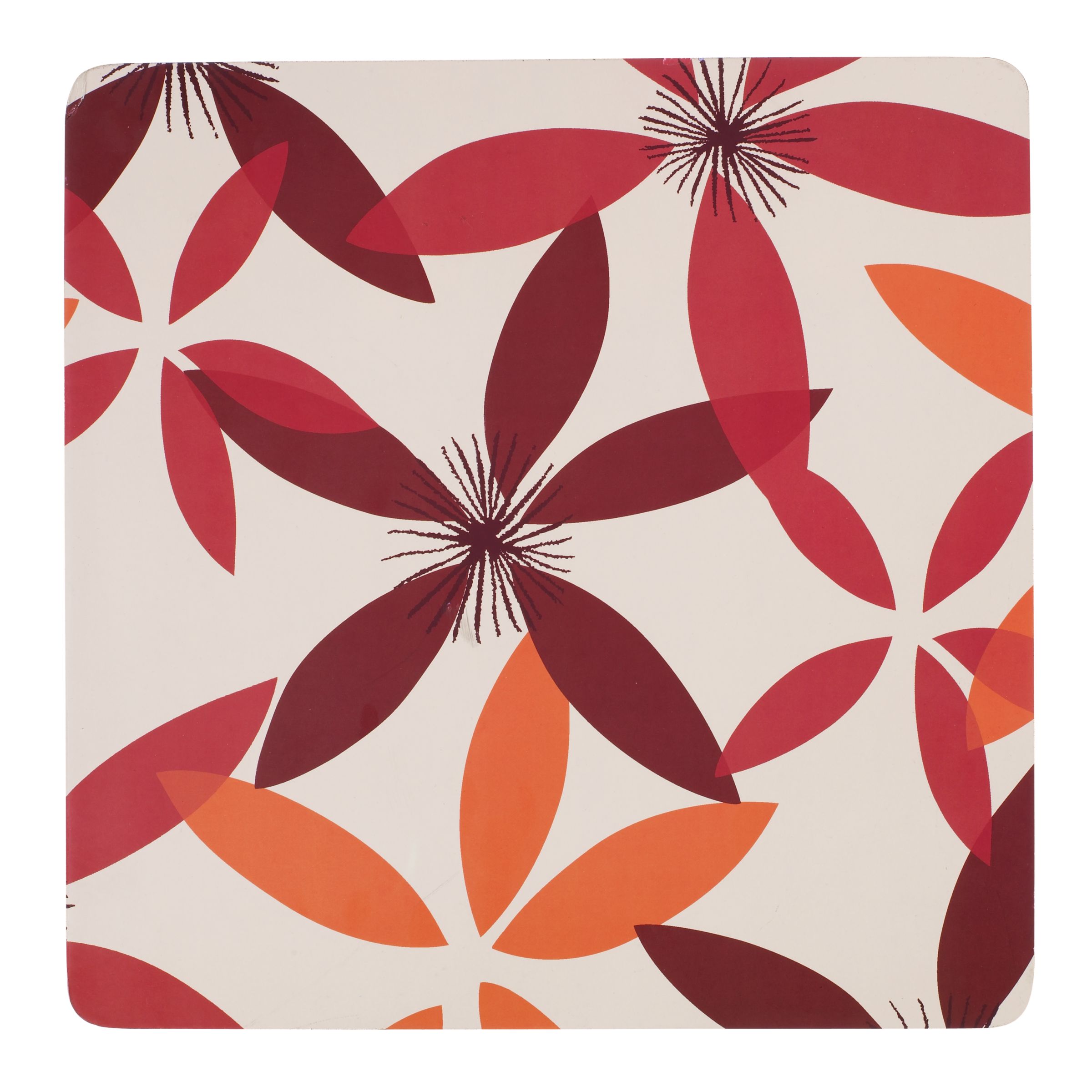 John Lewis Clematis Placemats Russet Set of 4
