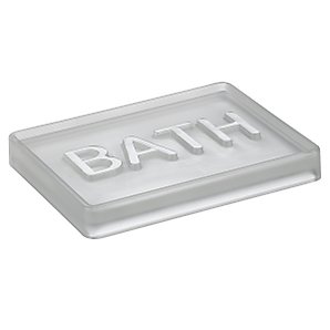John Lewis Bath and Shower Soap Dish