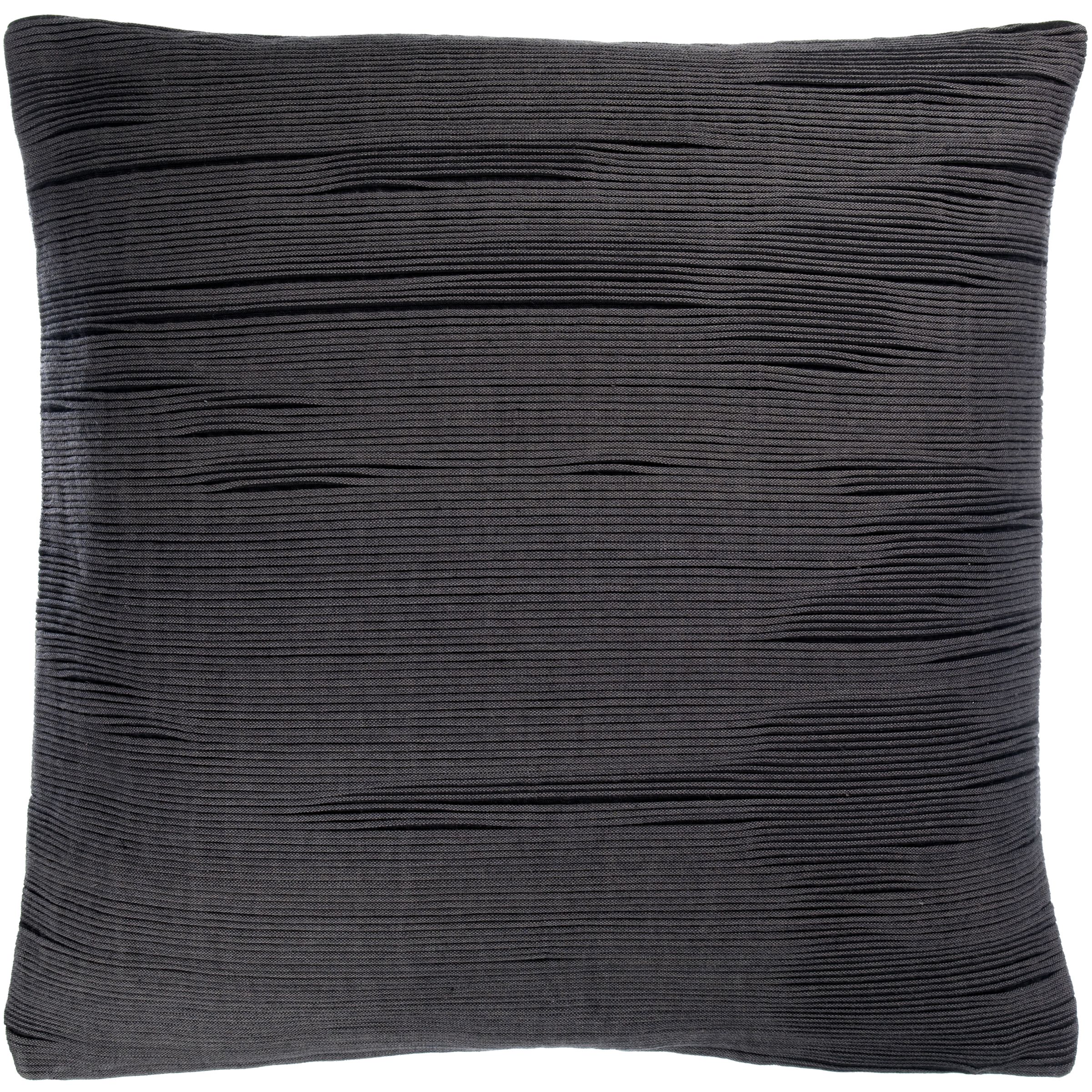 Ribble Cushion Black Grey