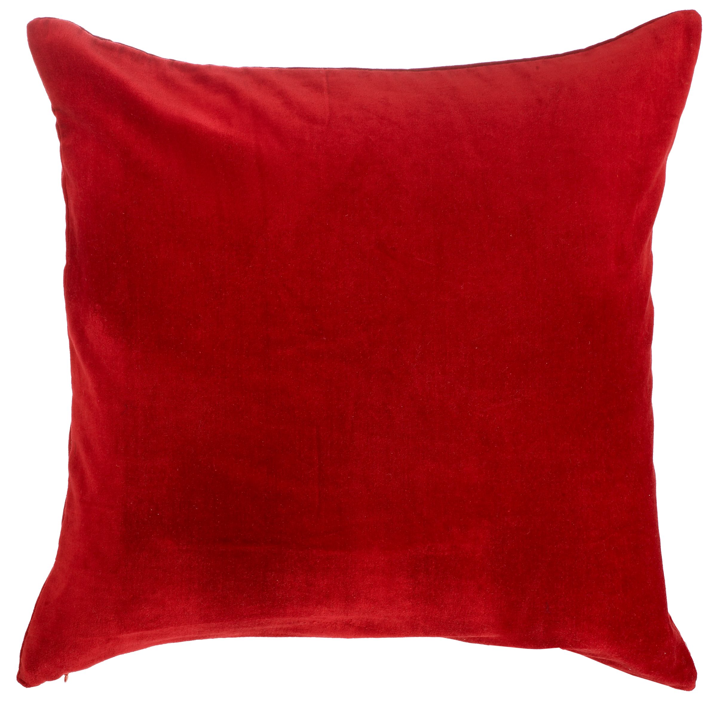 Plain Velvet Cushion Lacquer