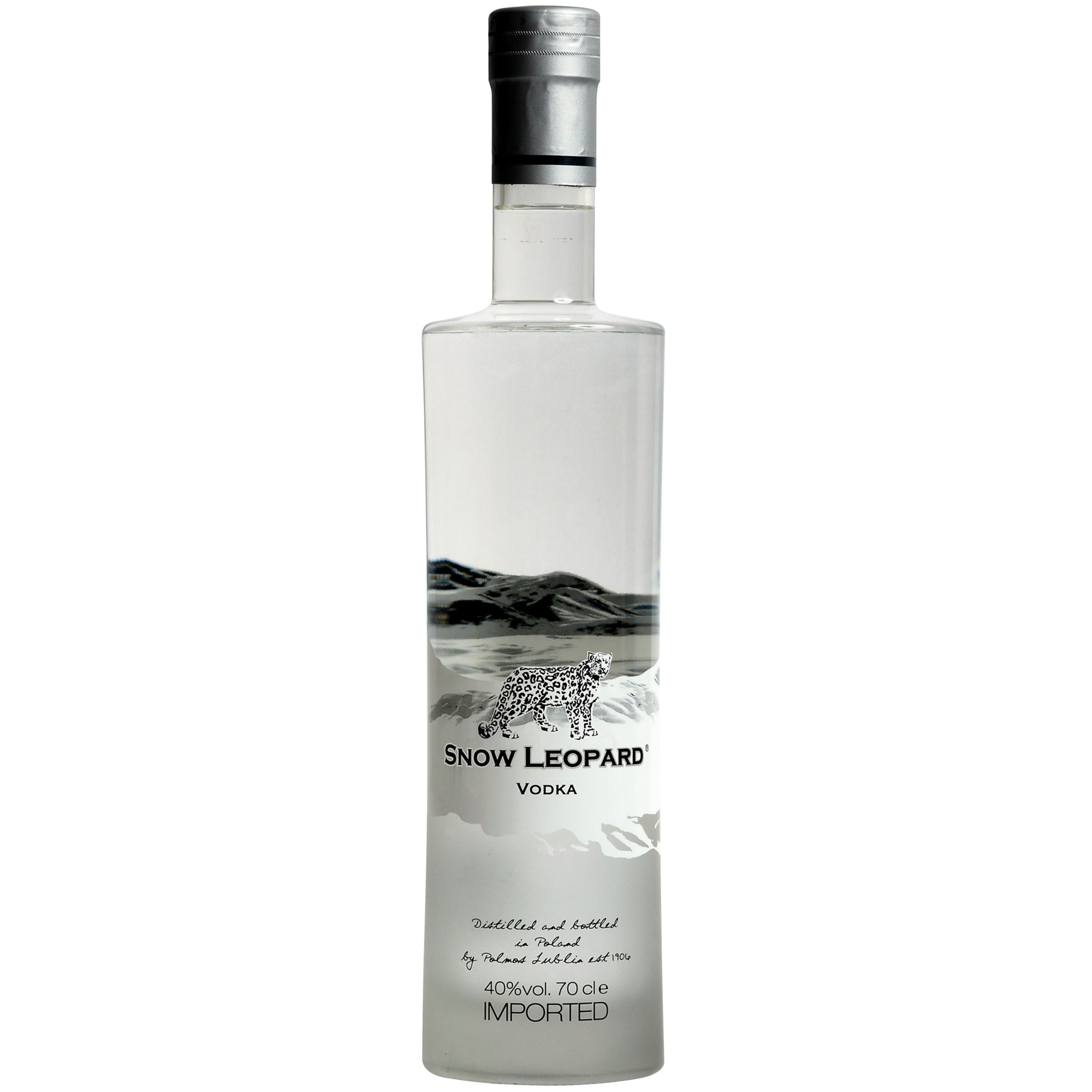 Snow Leopard Vodka at John Lewis