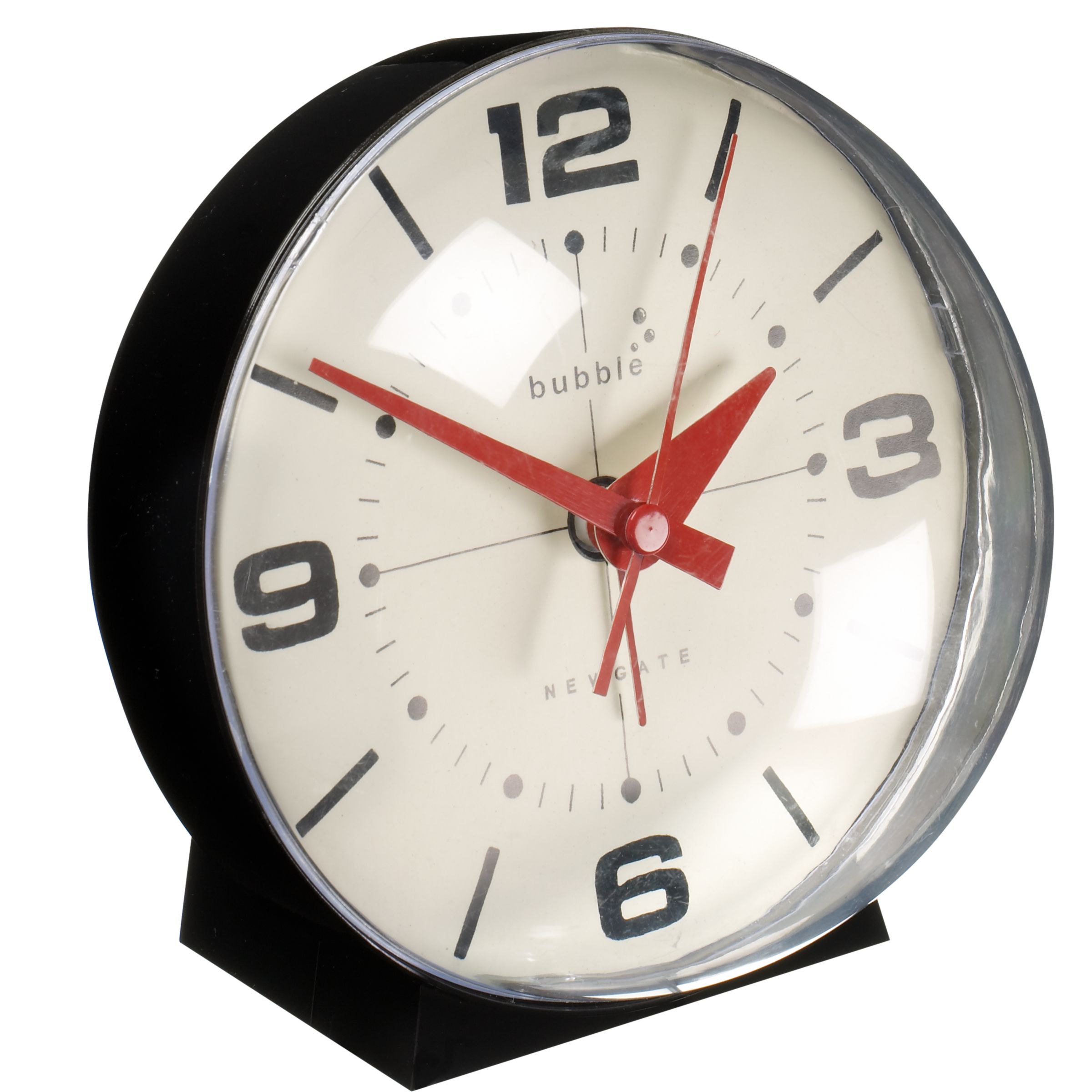 Bubble Alarm Clock Black