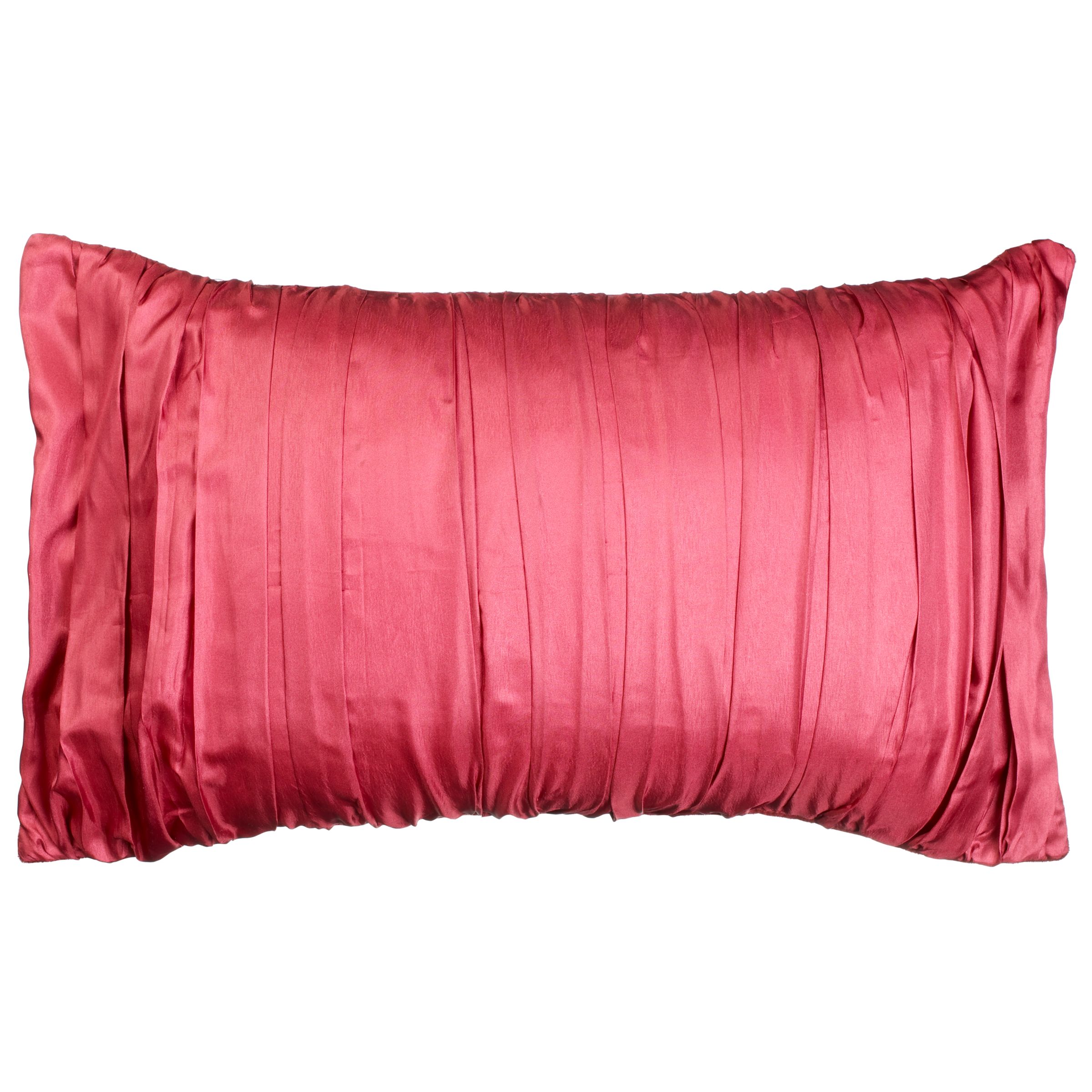 Plush Cushion Claret