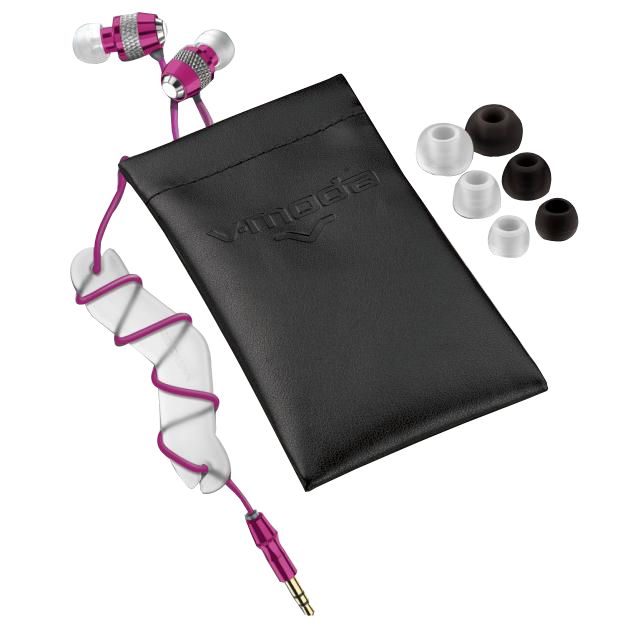 VModa Vibe InEar Headphones Blush Pink