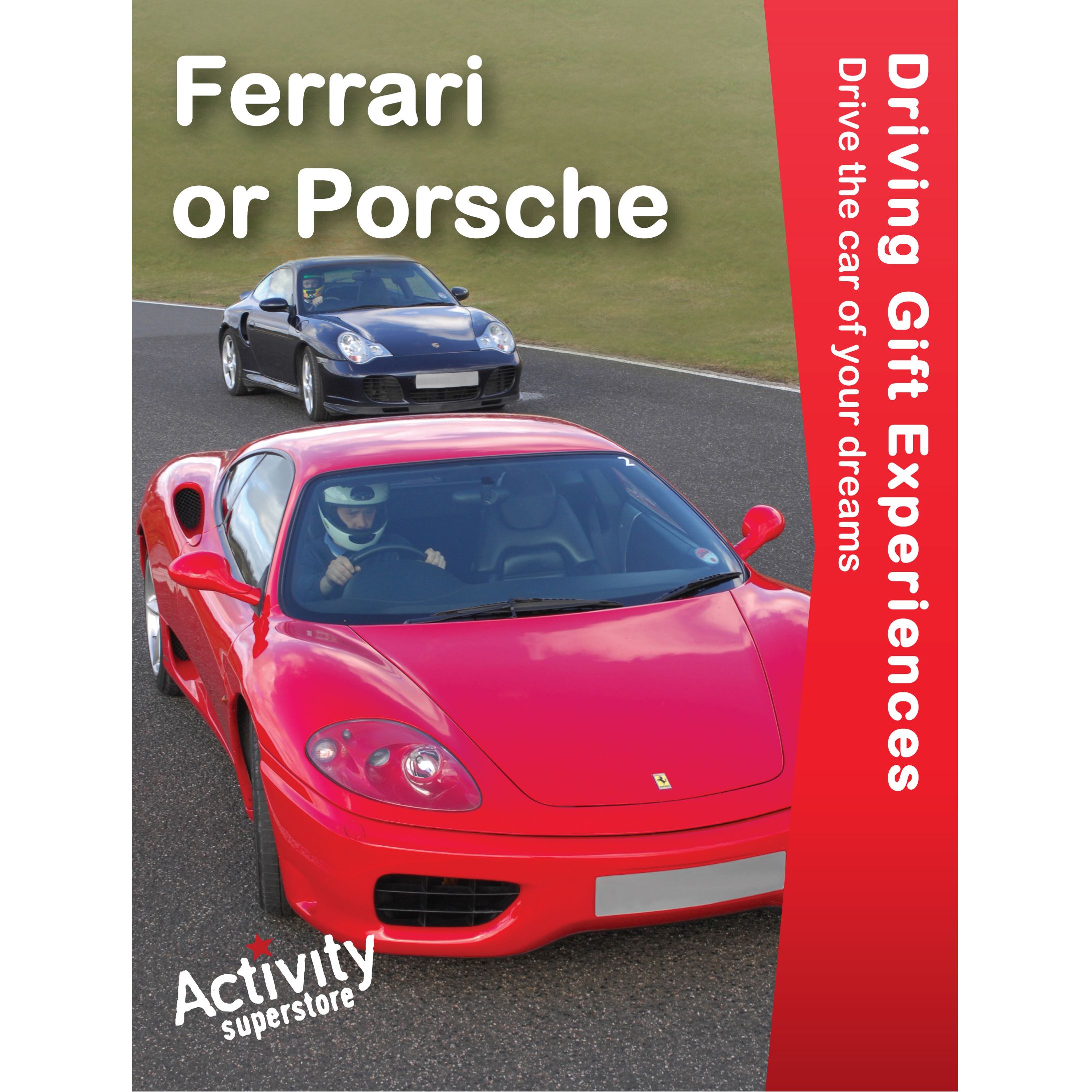 Activity Superstore Ferrari or Porsche Driving Experience Activity Superstore Ferrari or Porsche Driving Experience