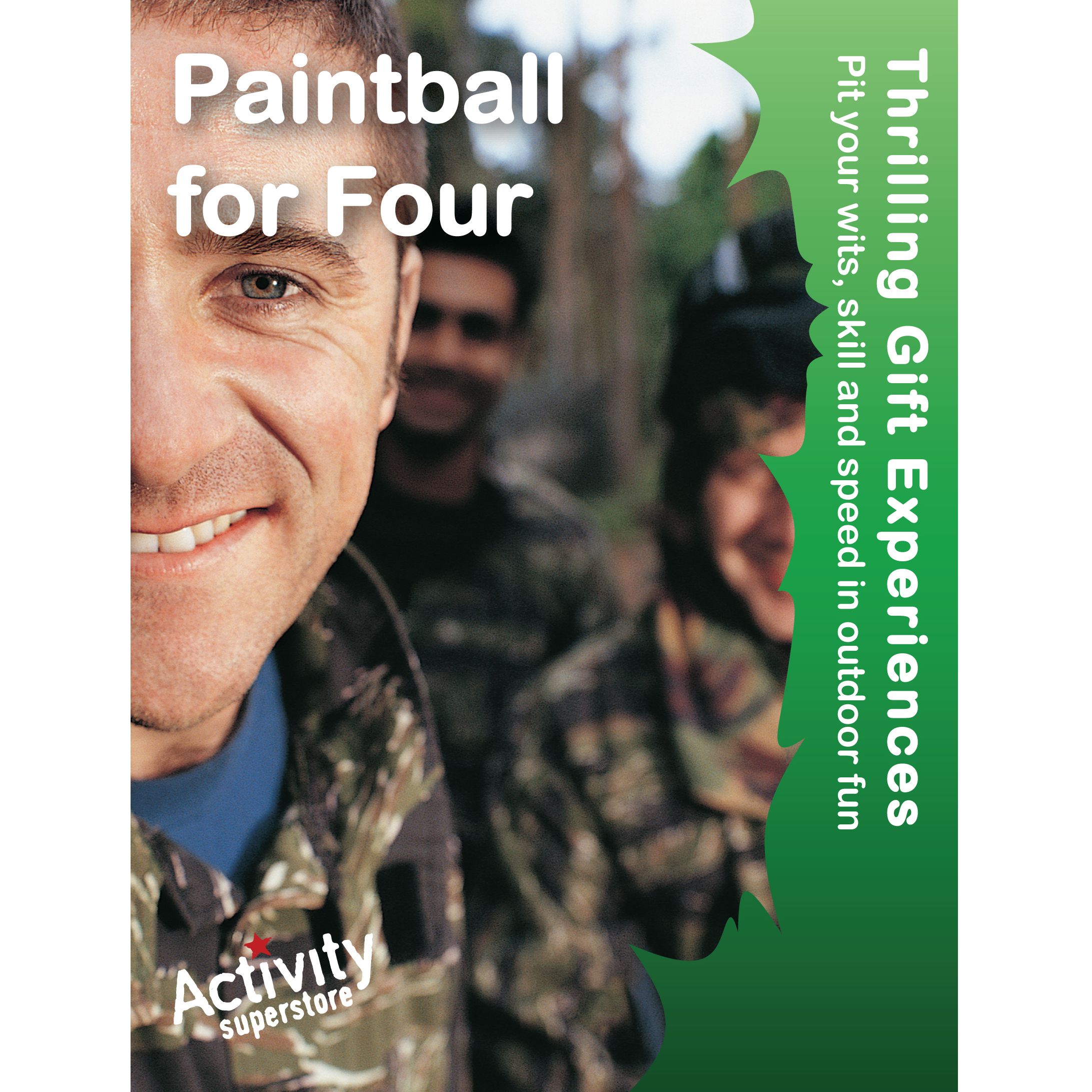 Activity Superstore Paintball For 4 Gift Experience