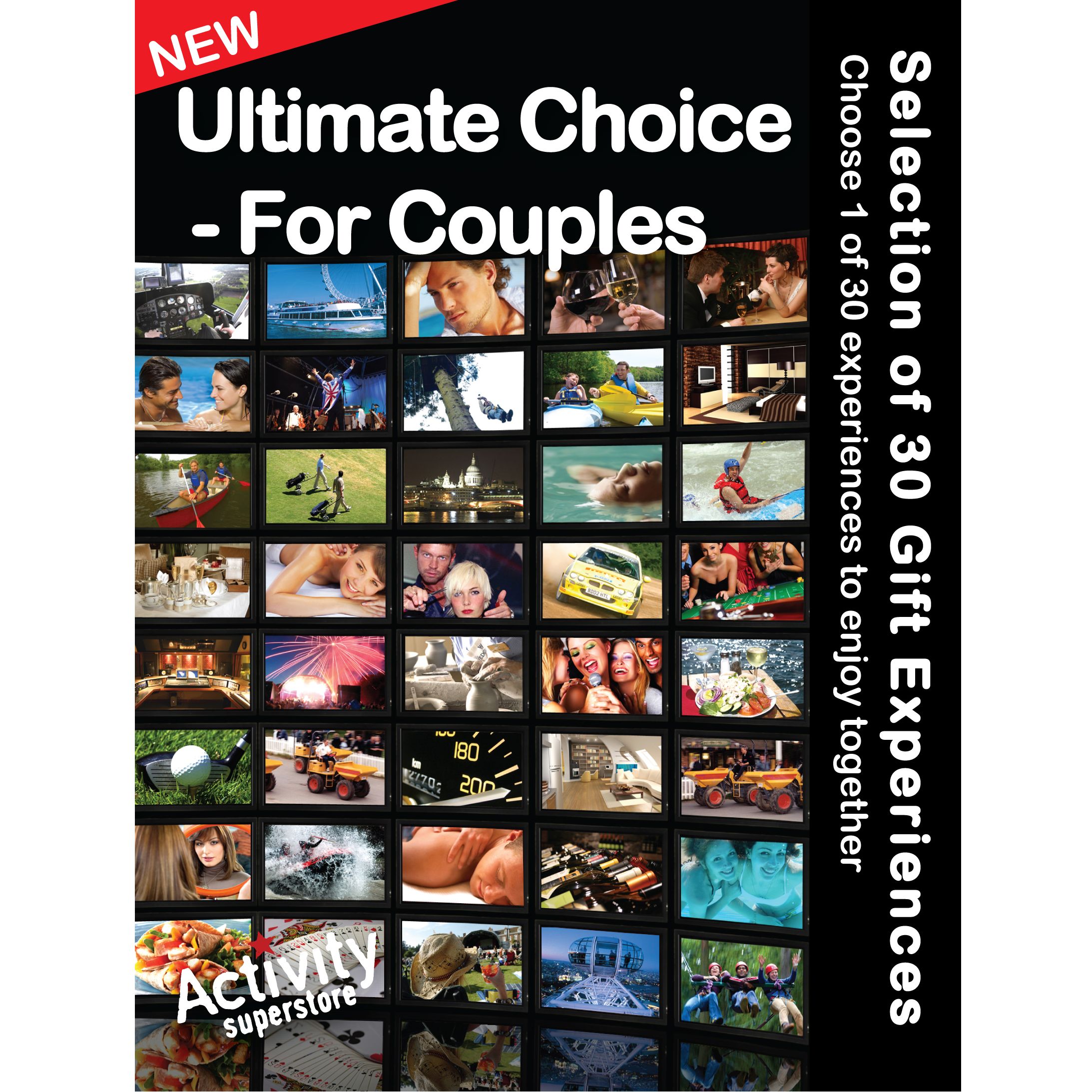 Activity Superstore Ultimate Choice for Couples Gift Experience