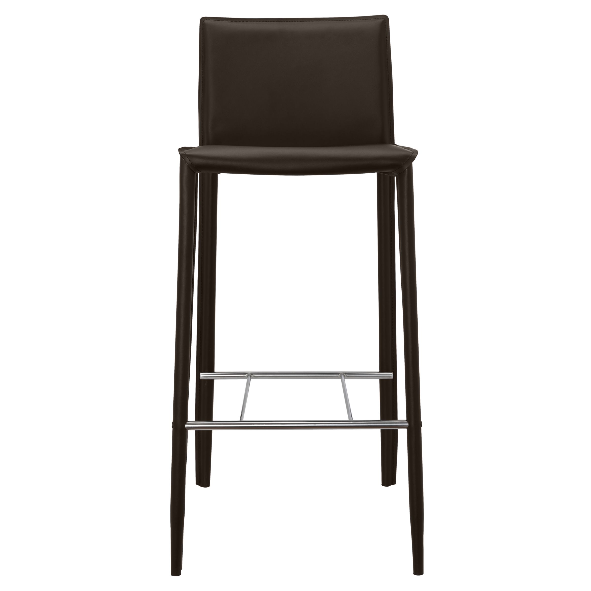 John Lewis Anita Bar Chair, Chocolate