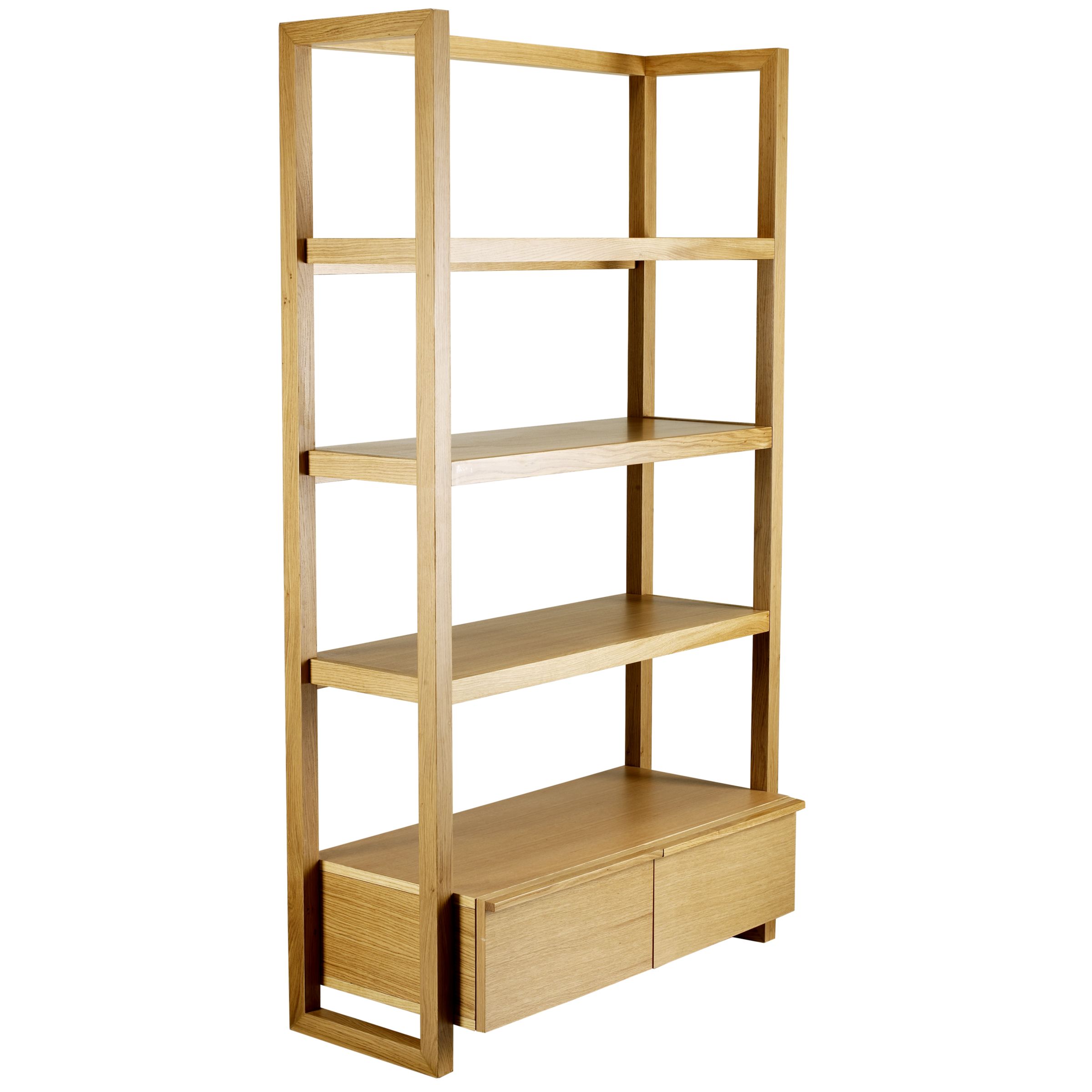 Lincoln Shelving Unit, 2 drawers