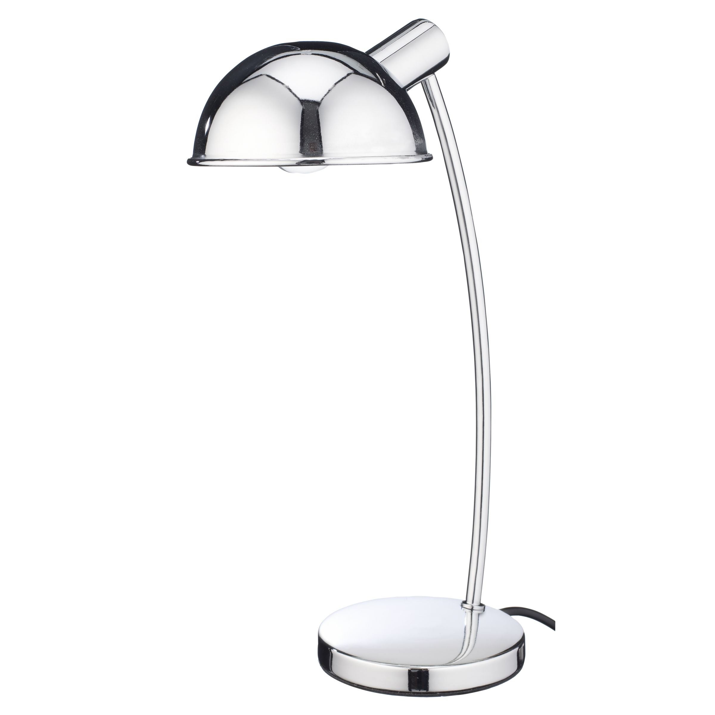 Rebus Desk Lamp, Chrome
