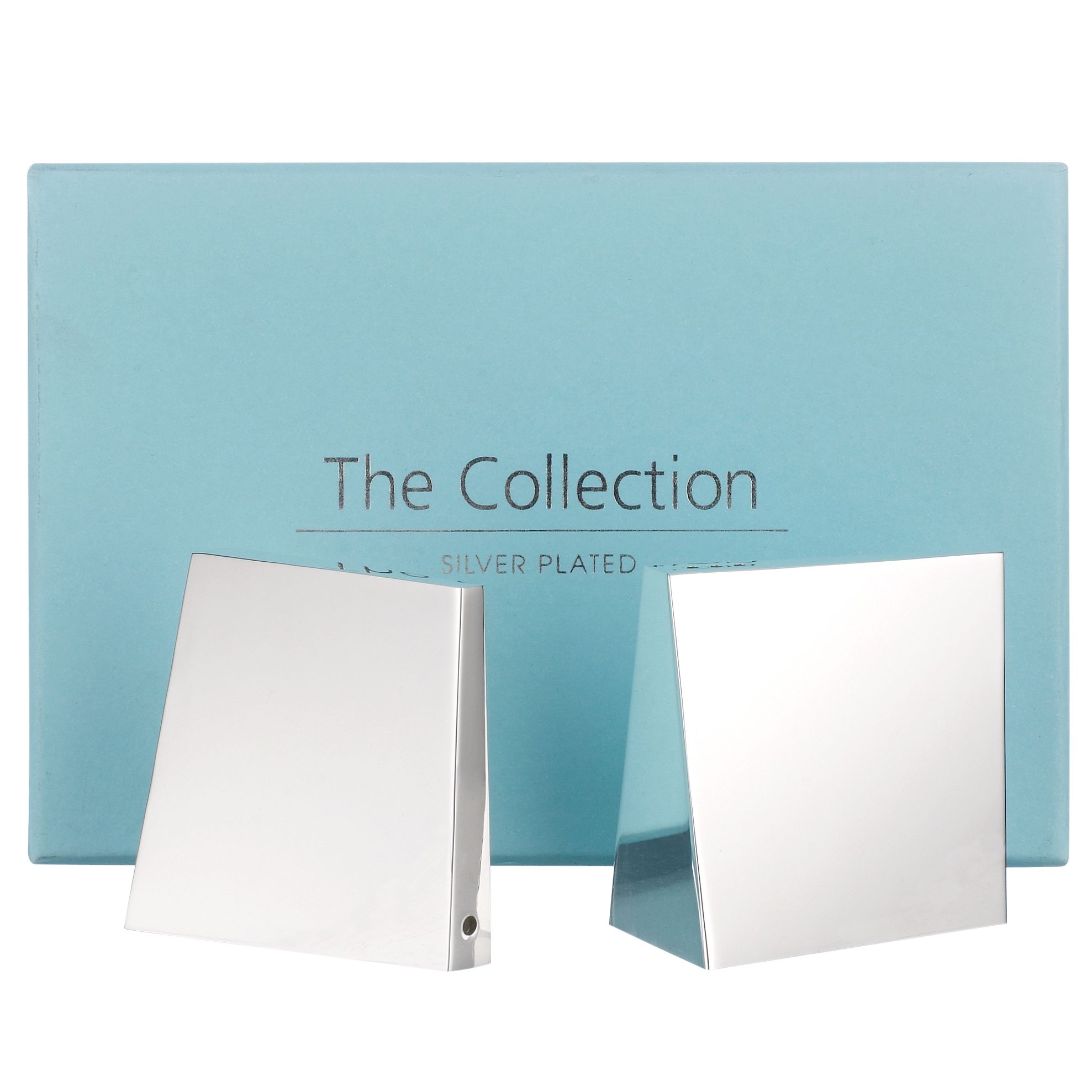 The Collection Silver Plated Salt & Pepper Shaker Set