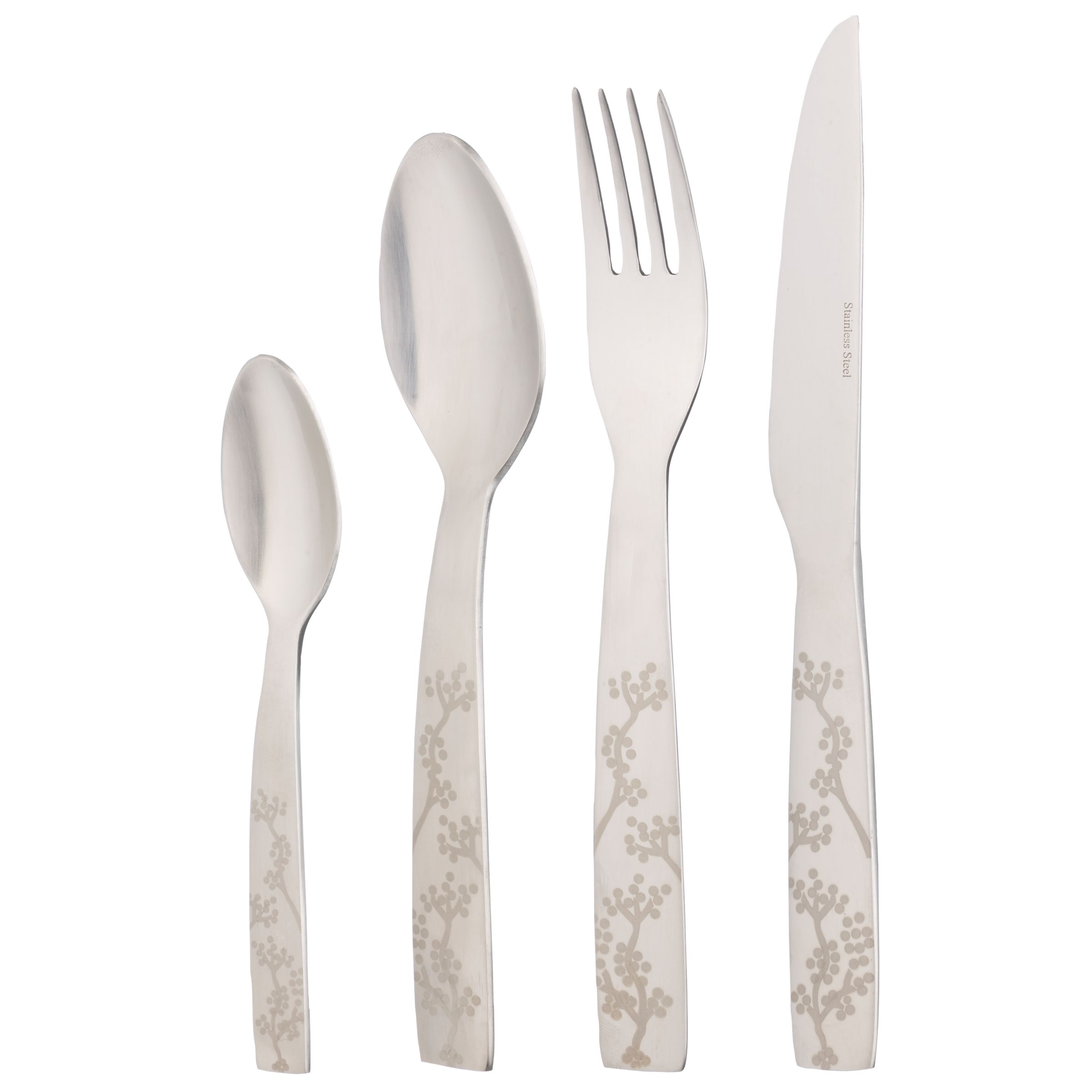 John Lewis Blossom 16Piece Cutlery Set