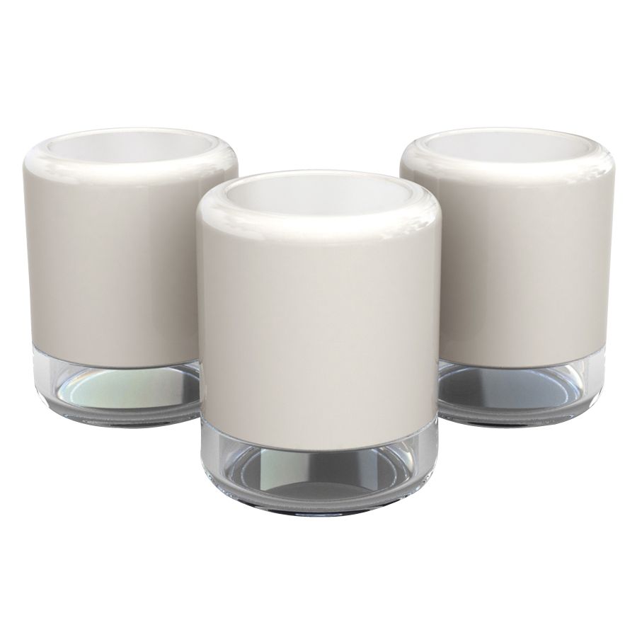 Joseph Joseph Small Storage Jar Set of 3 White