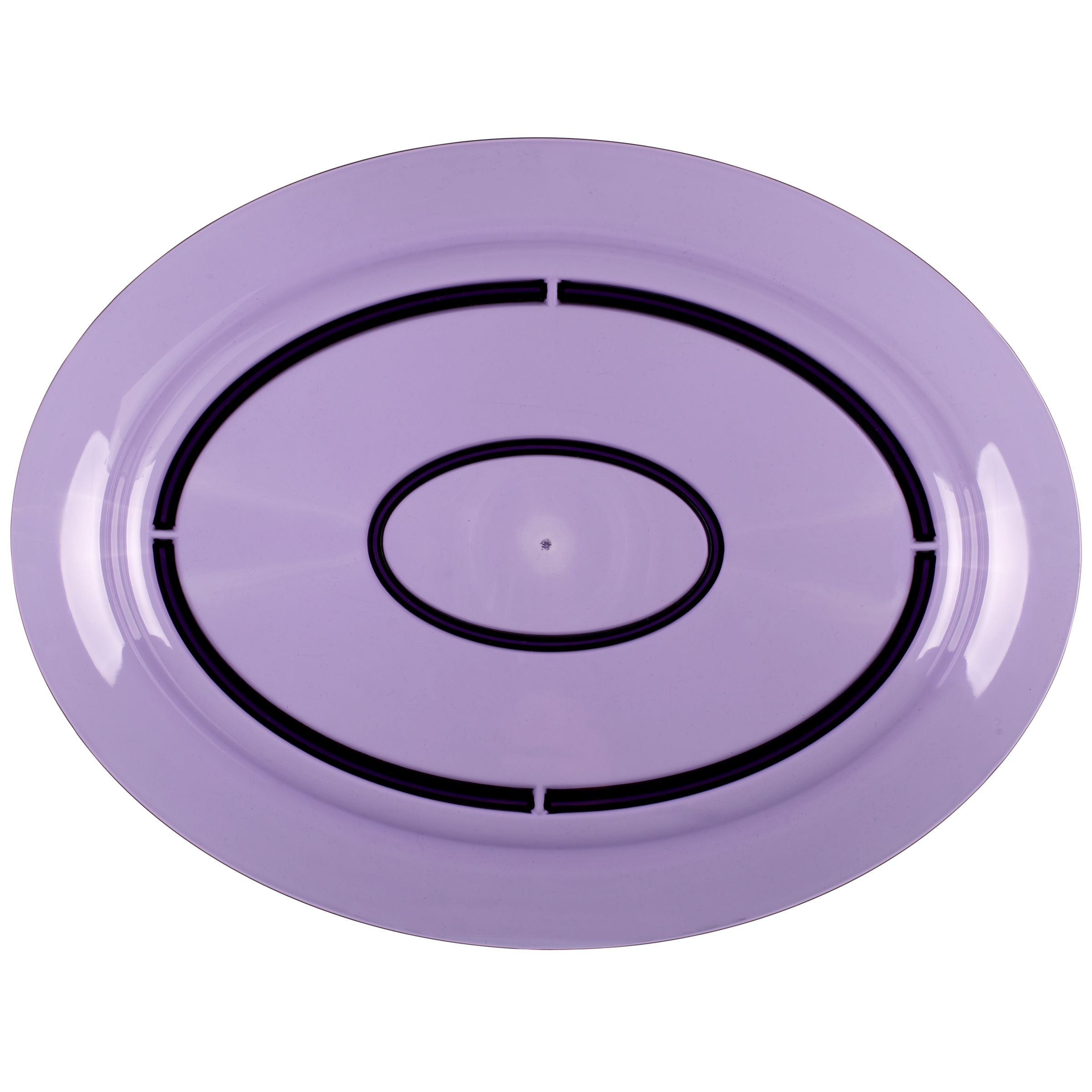 John Lewis Acrylic Oval Platter Purple