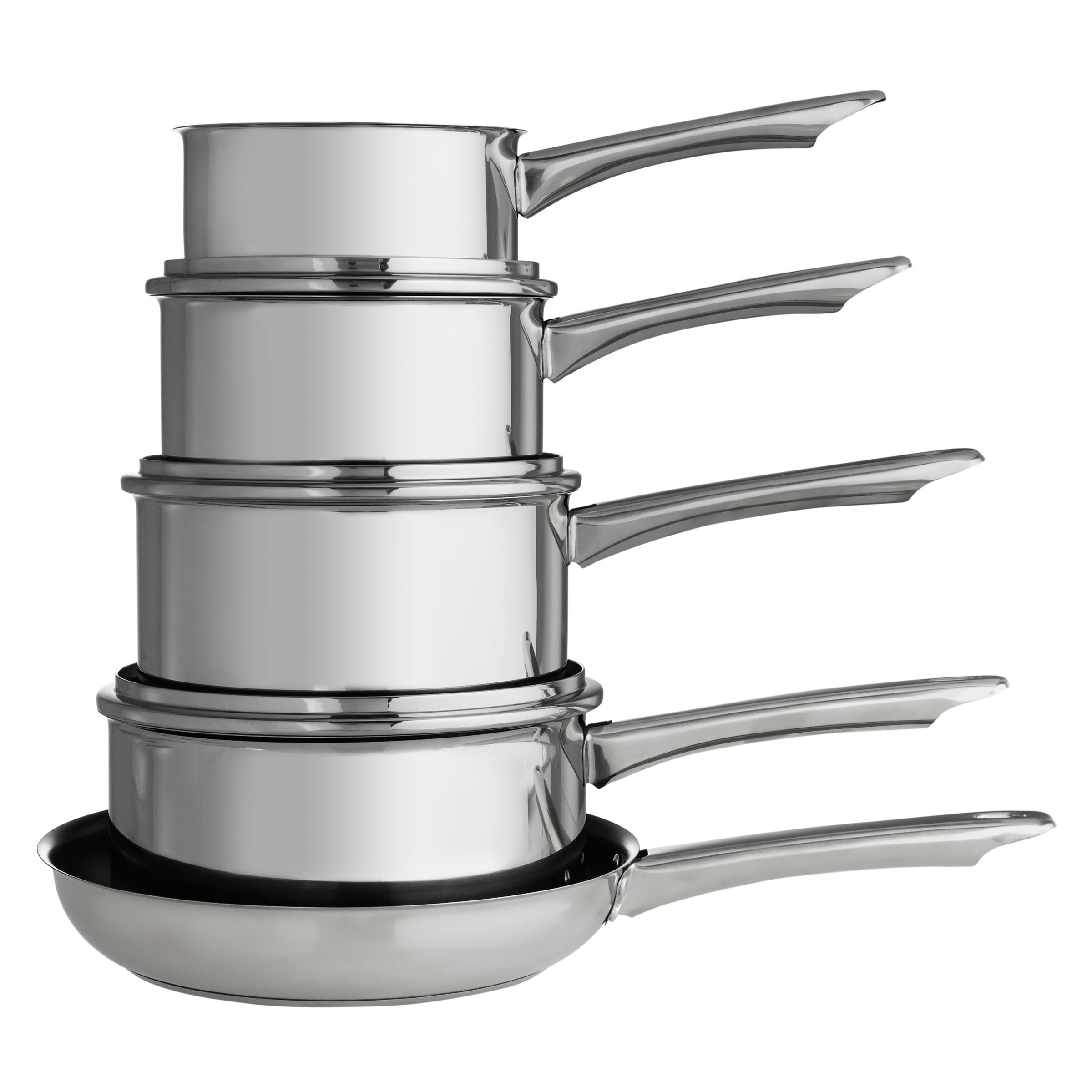 Shine 5 Piece Saucepan Set