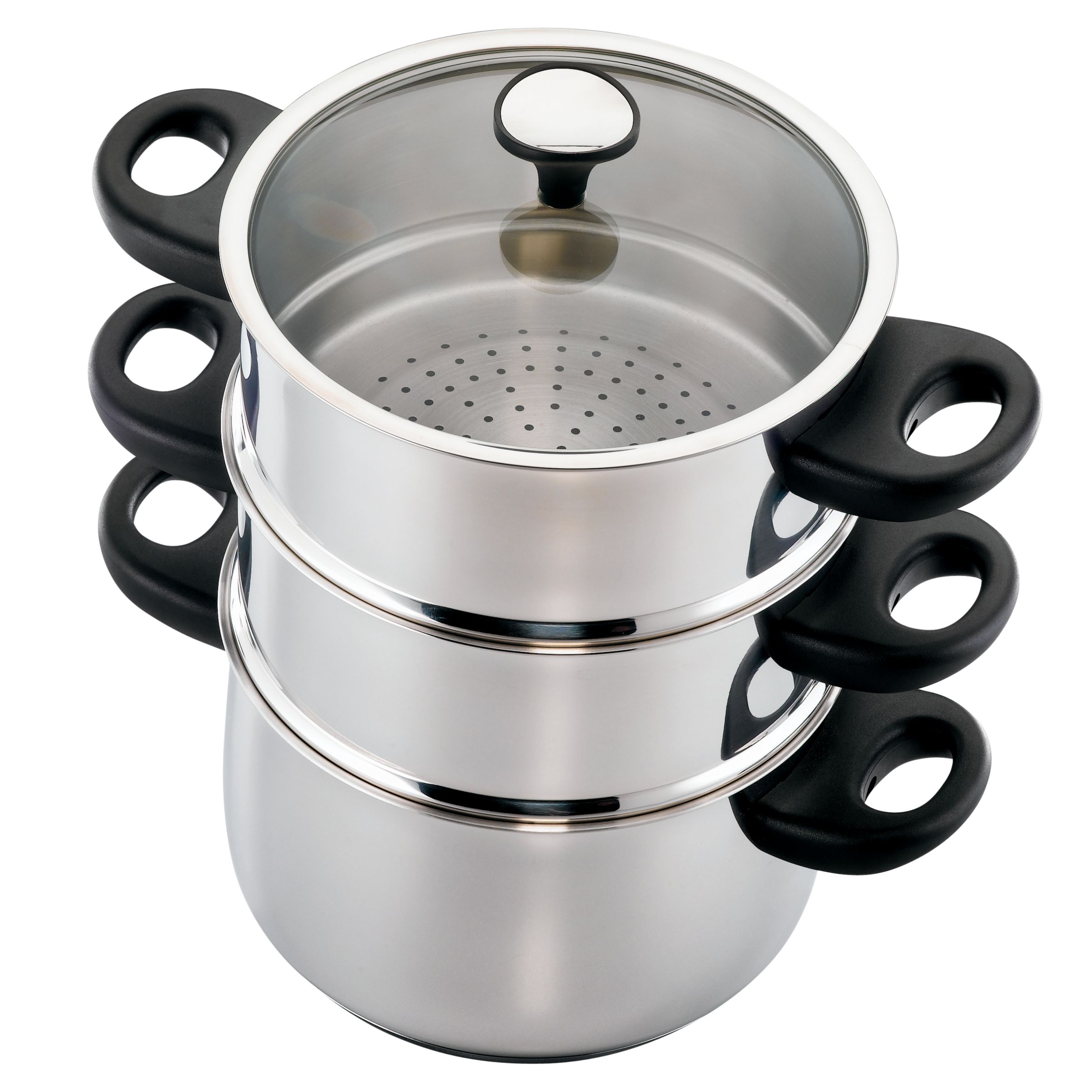 Curve 3 Piece Steamer Set