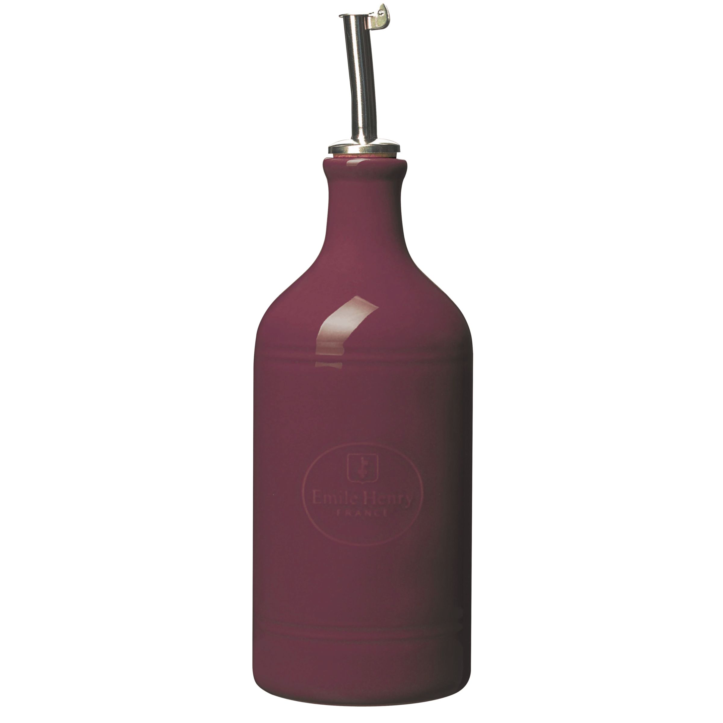 Emile Henry Ceramic Oil Bottle Fig